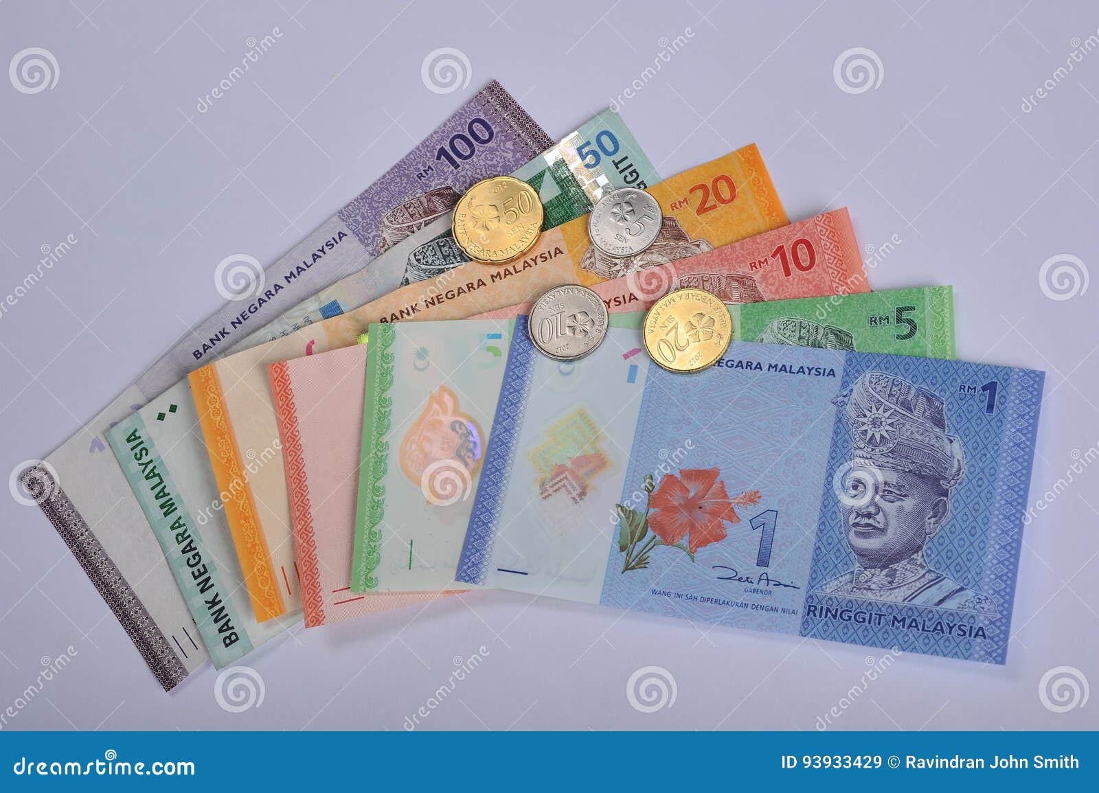 Ringgit Malaysia Stock Image Image Of Malaysia Malaysian 93933429