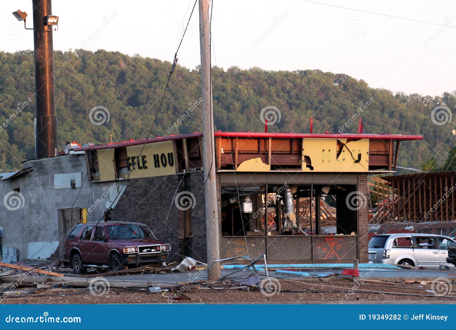 Ringgold Georgia Tornado Damage Editorial Photography Image Of Ringgold Destruction