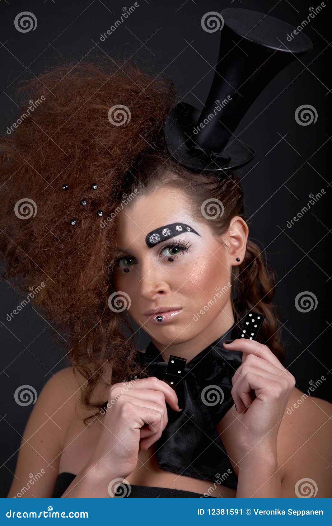 Female Ringmaster Makeup