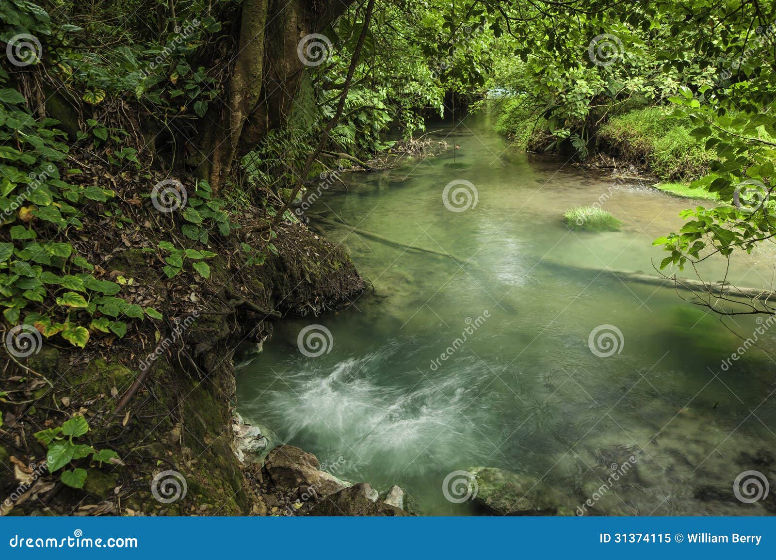 Rio CelesteBorbollone stock image. Image of sulphuric 31374115