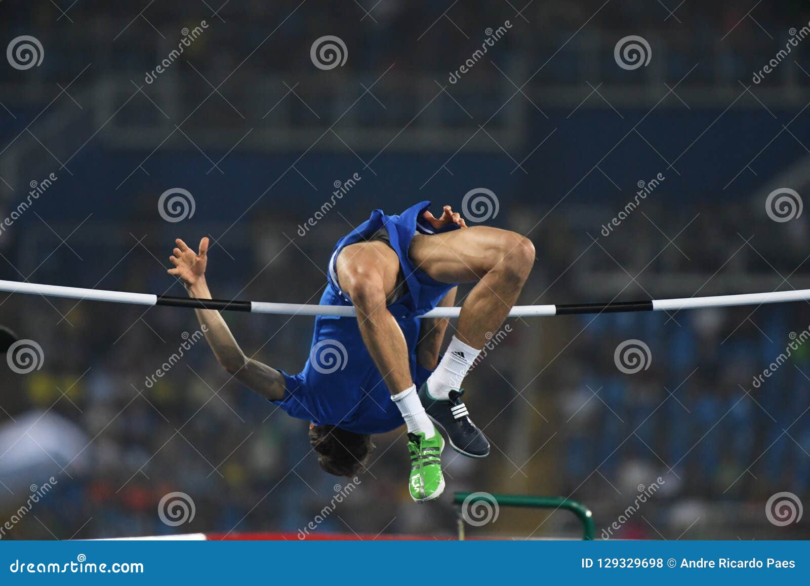 High Jump Competition Editorial Stock Photo. Image Of Janeiro - 129329698