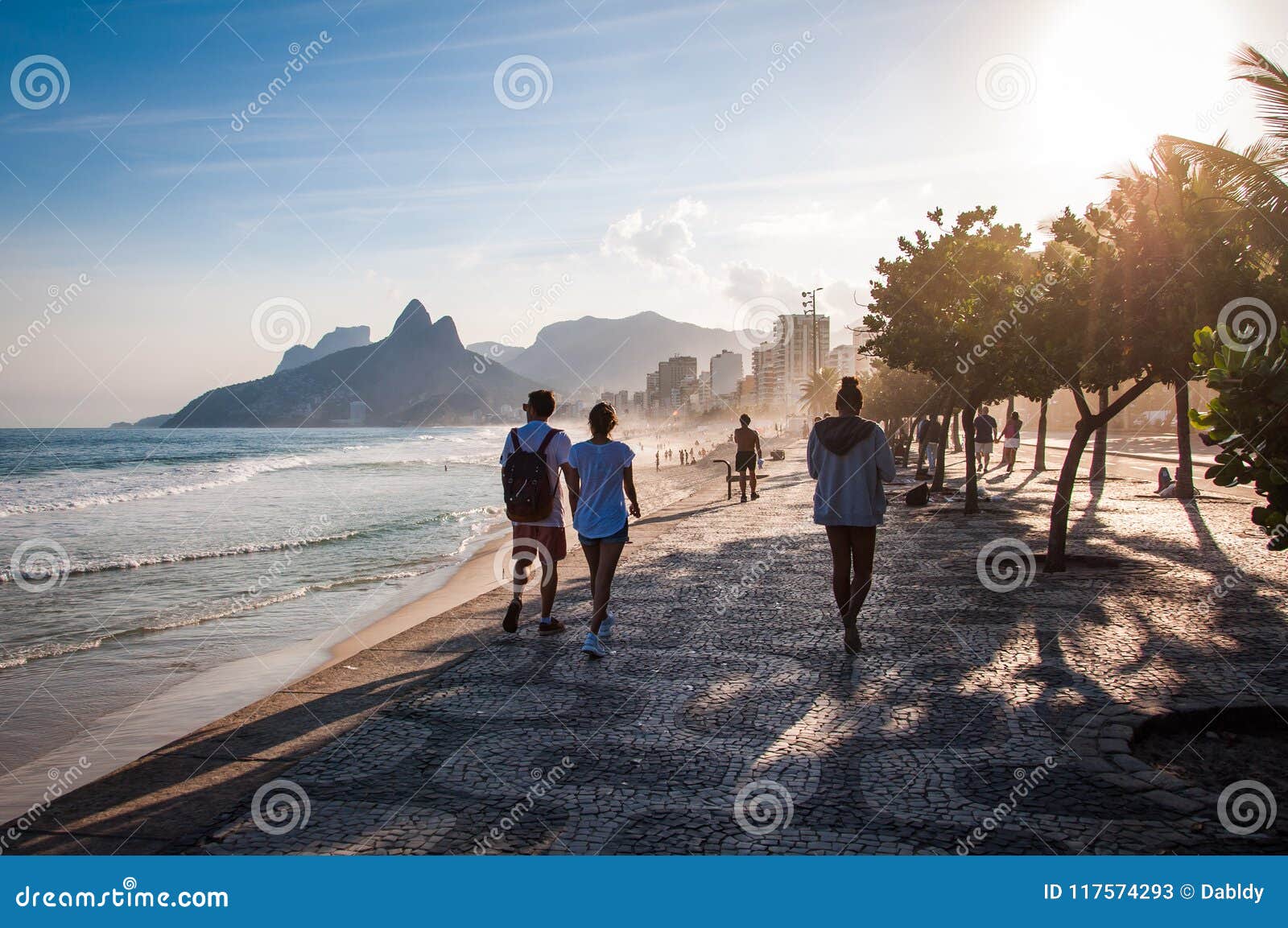 A Walk in Rio de Janeiro Along Copacabana and Ipanema Beaches