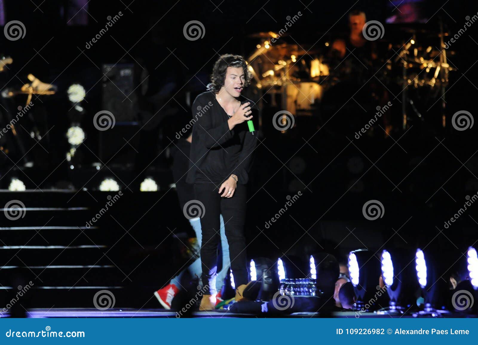 Harry Styles One Direction Editorial Stock Photo - Stock Image