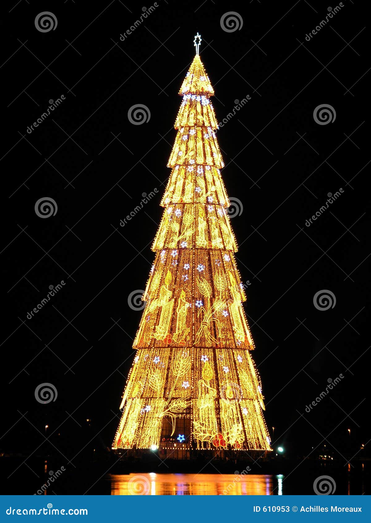 Rio De Janeiro? SWeihnachtsbaum Stockbild Bild von tourismus, weihnachten 610953