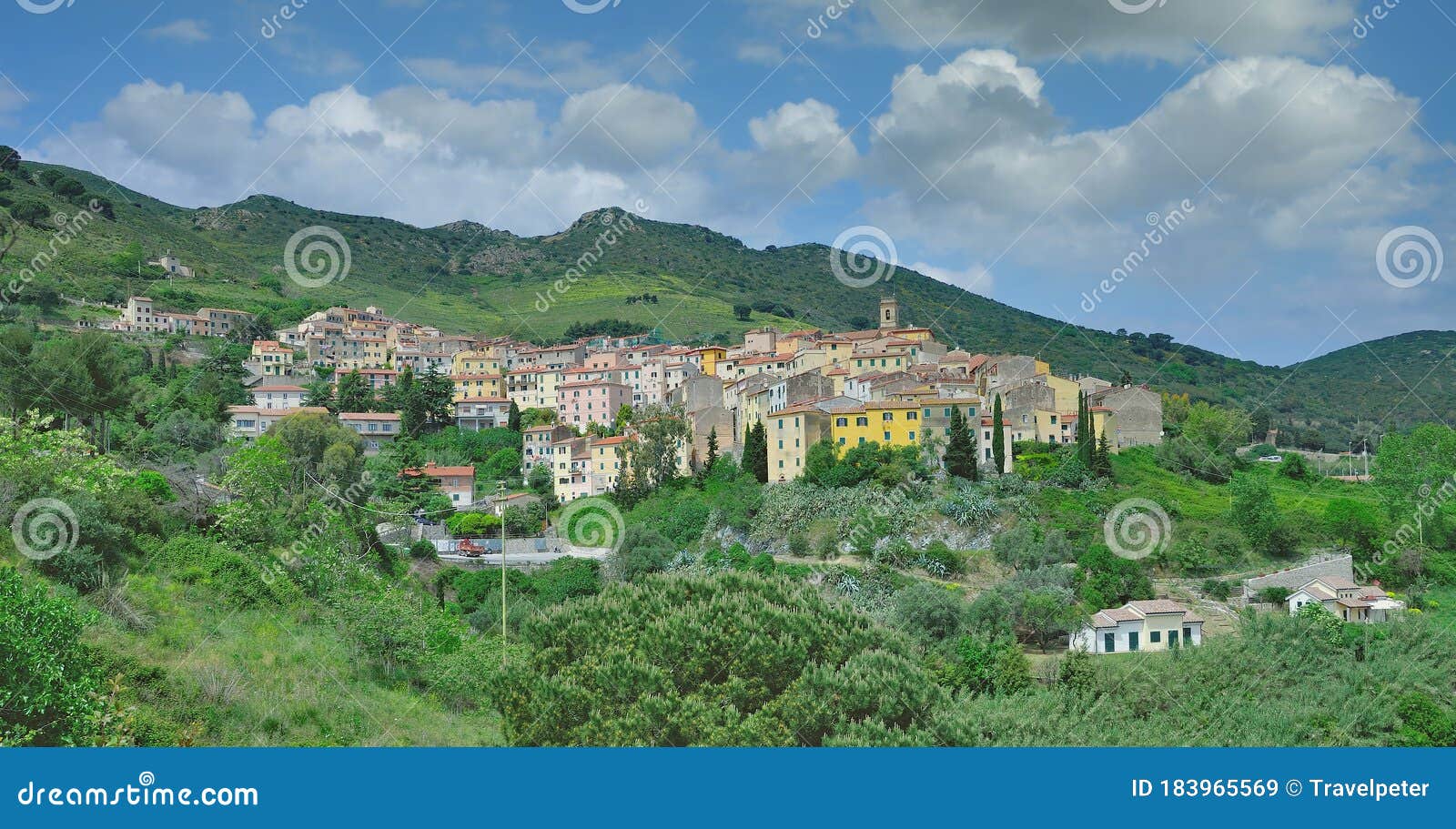 Rio Nell Elba,Island of Elba,Italy Stock Image - Image of nell, europe ...