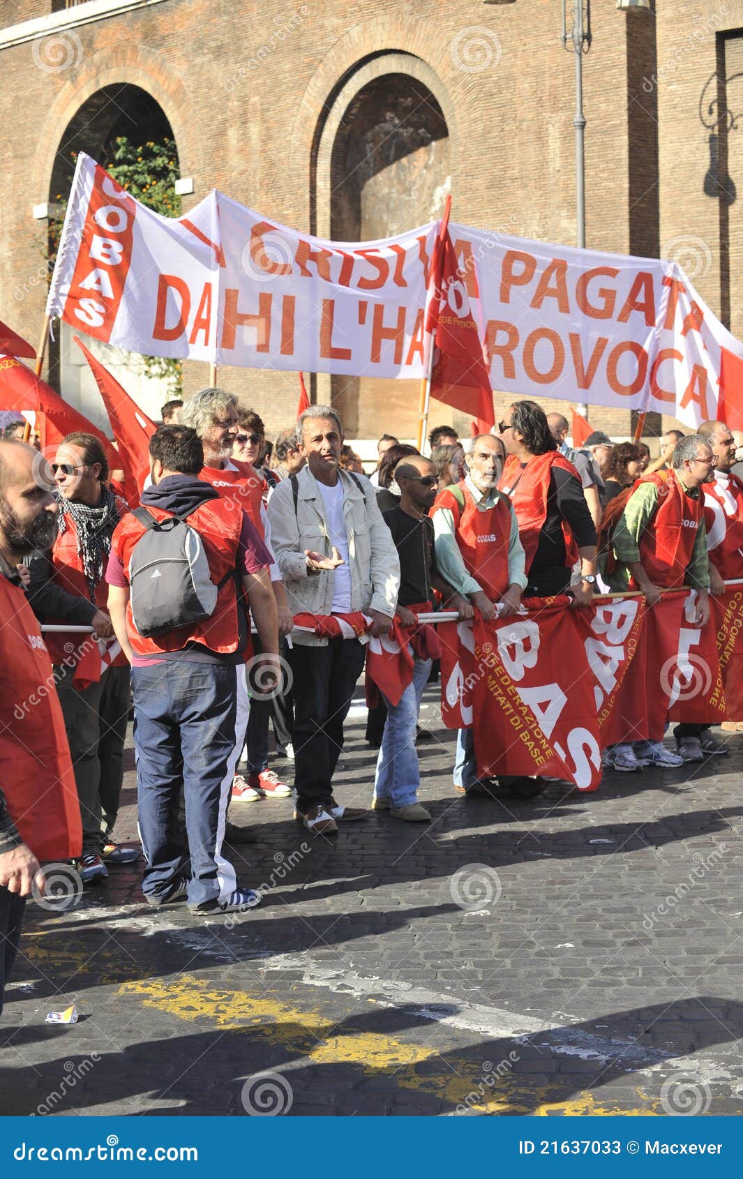 Riots In Rome - Italian Students Protest Editorial Stock Photo - Image ...