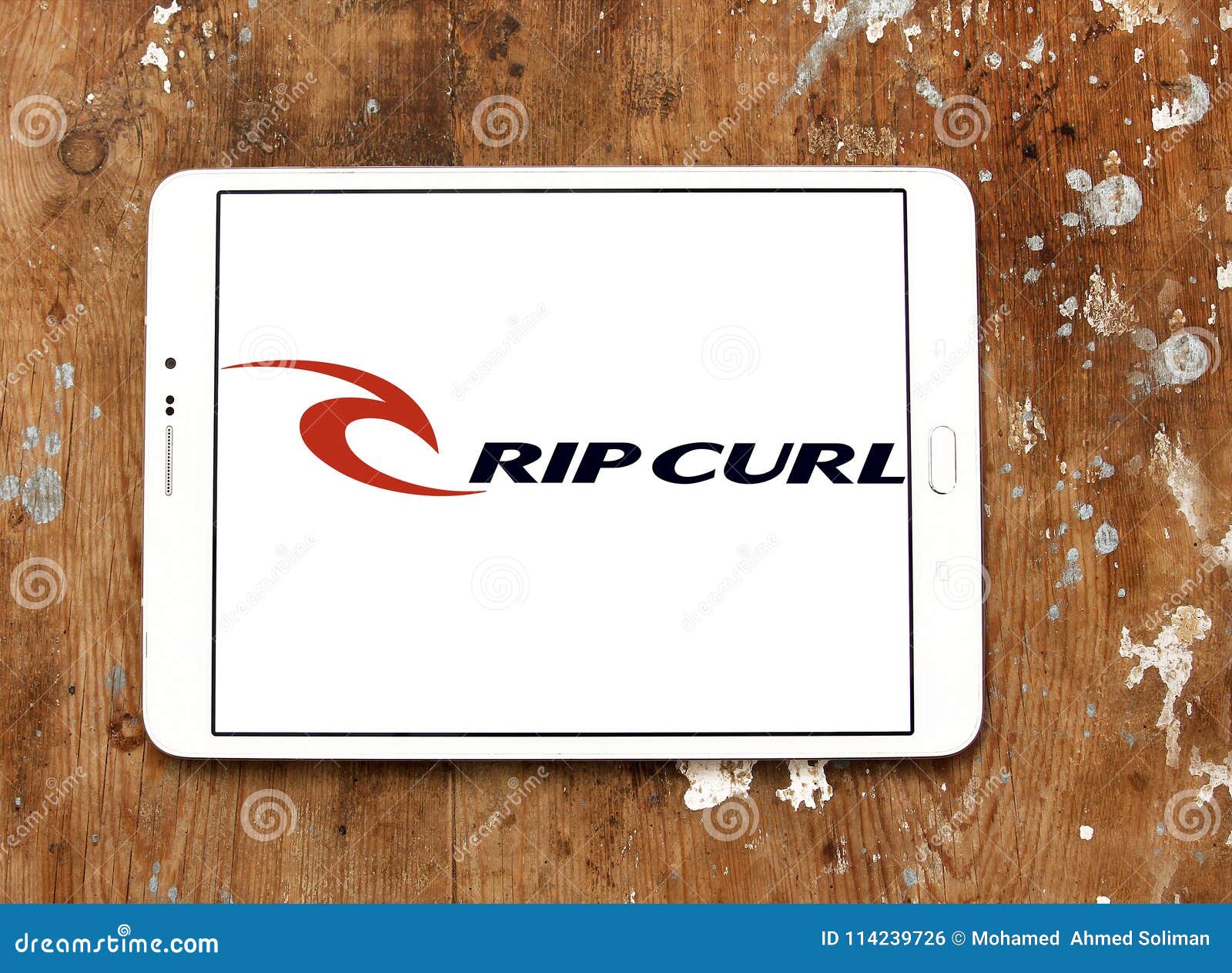 Rip Curl Sportswear Company Logo Editorial Photo - Image of sign