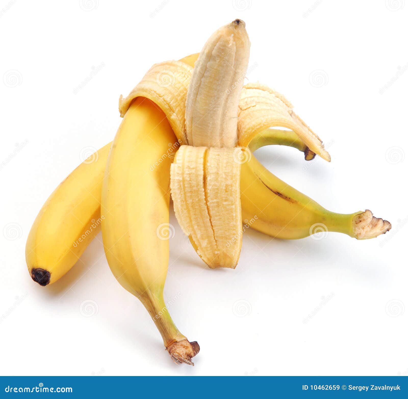 Ripe bananas stock image. Image of dessert, slippery - 10462659