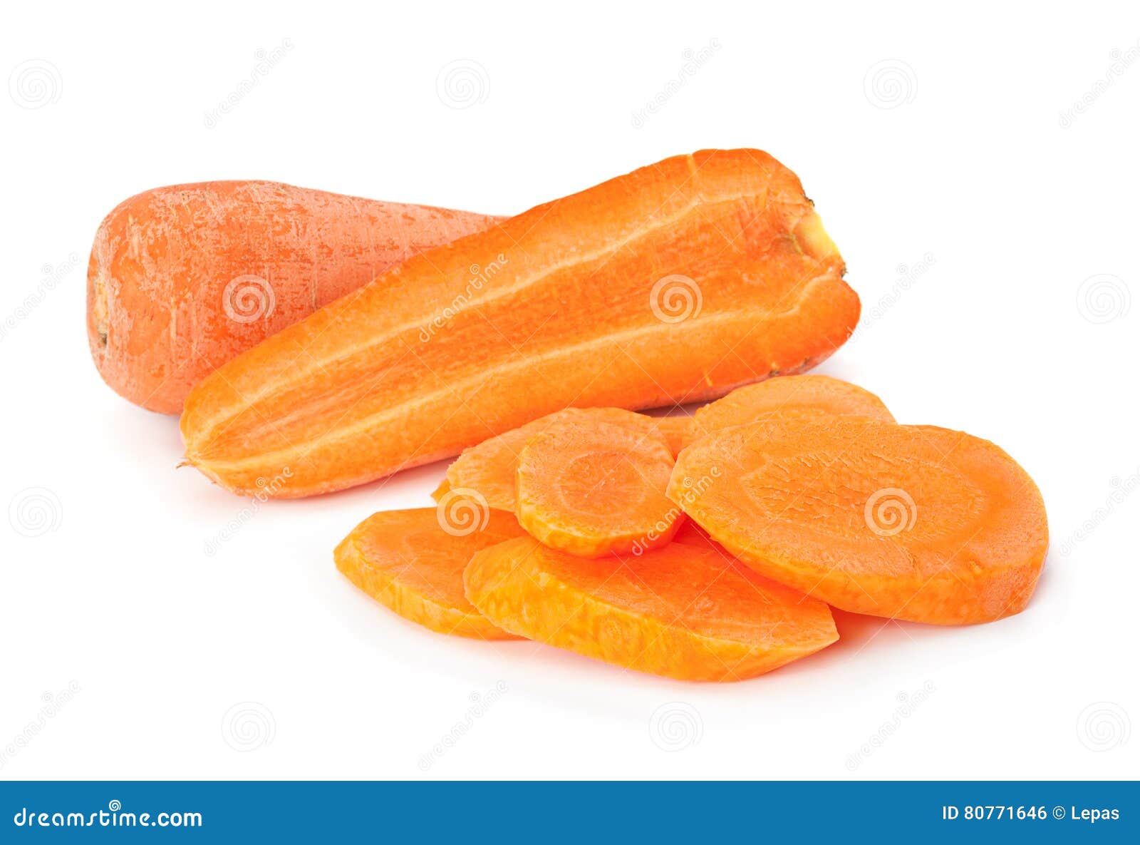 Ripe big carrot on white stock photo. Image of vegetable 80771646
