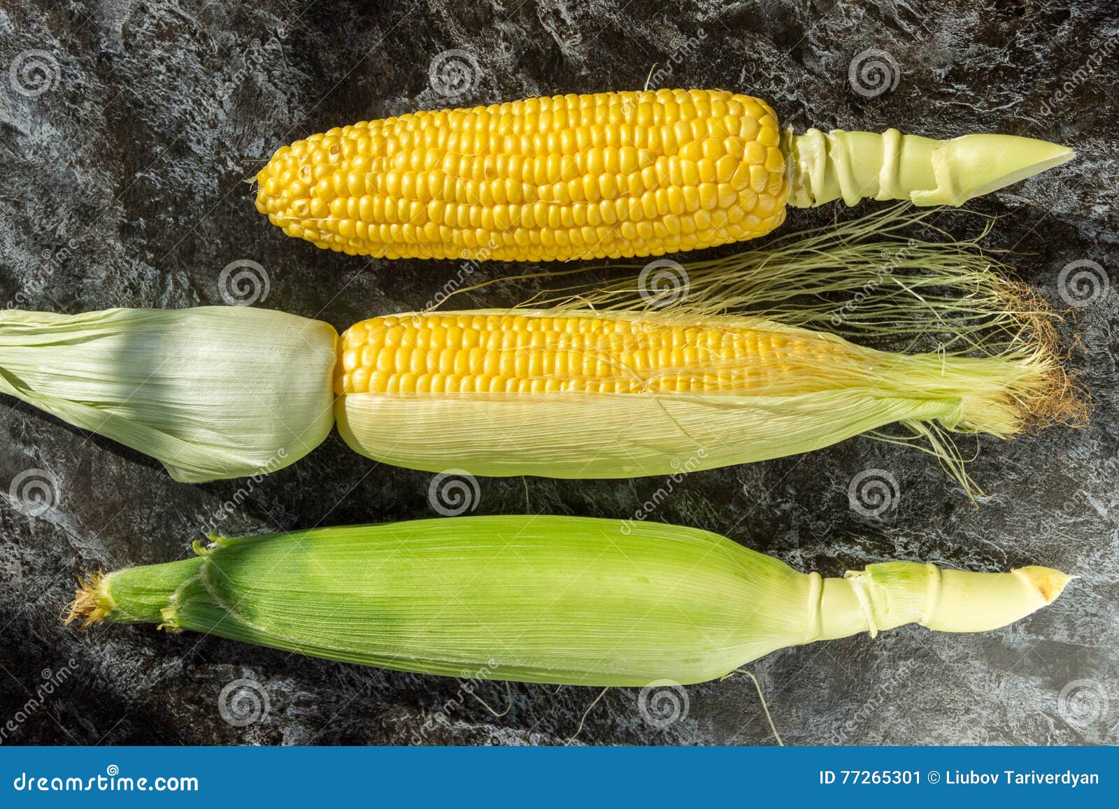 Ripe Corn in the Husk . Healthy Eating Stock Image Image of fresh, focus 77265301