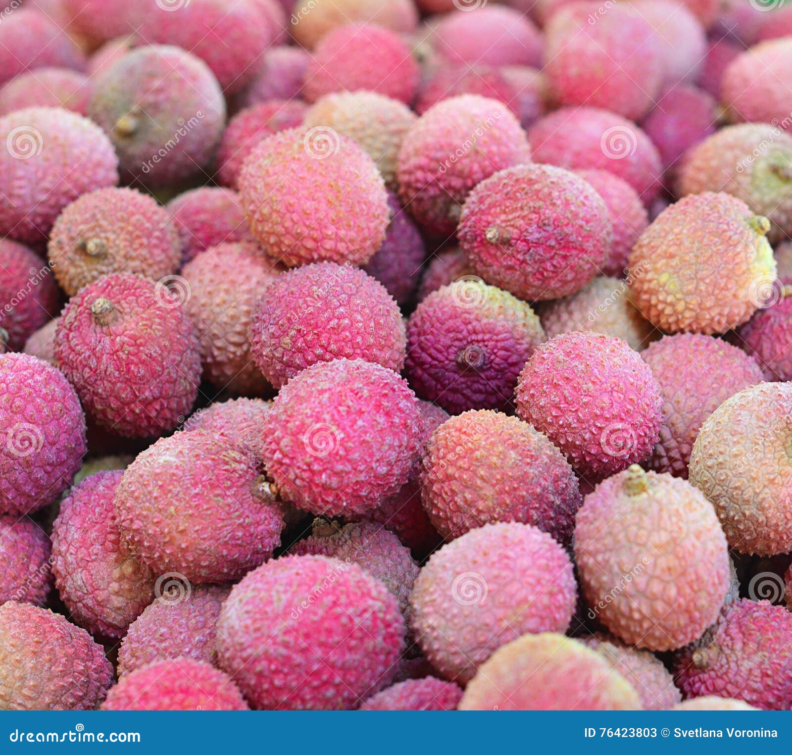 Ripe fruit lychee closeup stock image. Image of exotic 76423803