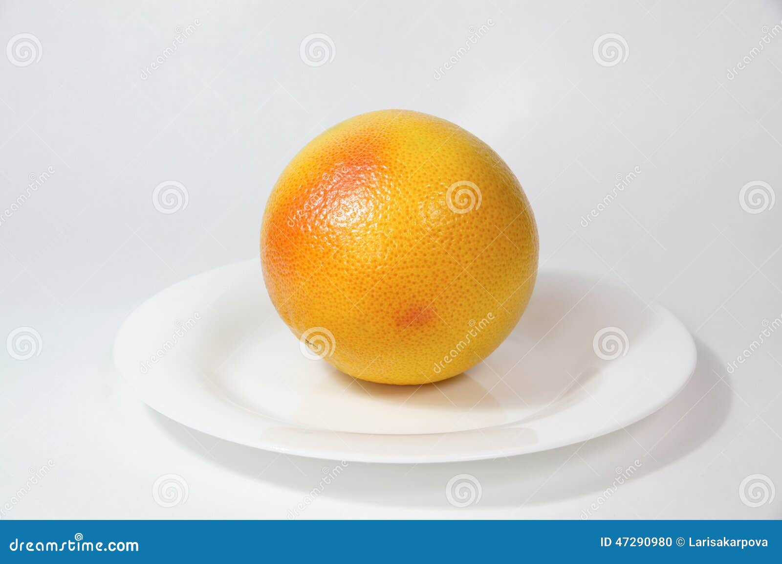 Ripe Golden Appetizing Grapefruit. Stock Photo Image of freshness