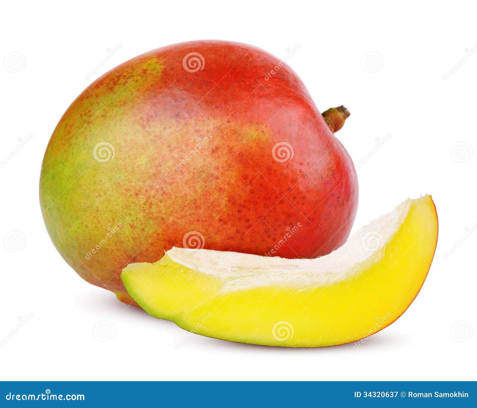 Ripe Mango Fruit with Slice Stock Image Image of exotic, healthy