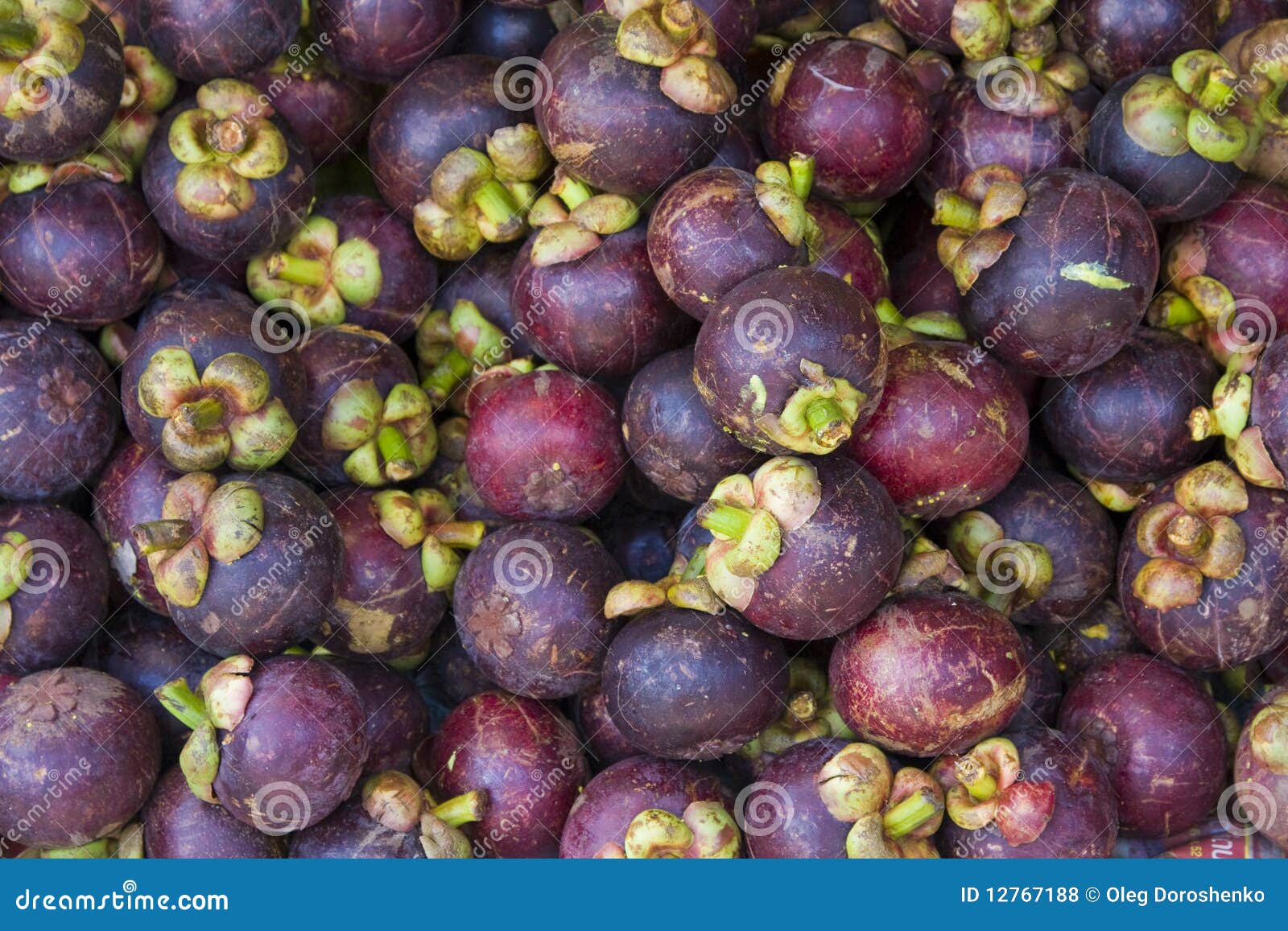 Ripe mangosteens stock photo. Image of mangosteen, edible 12767188
