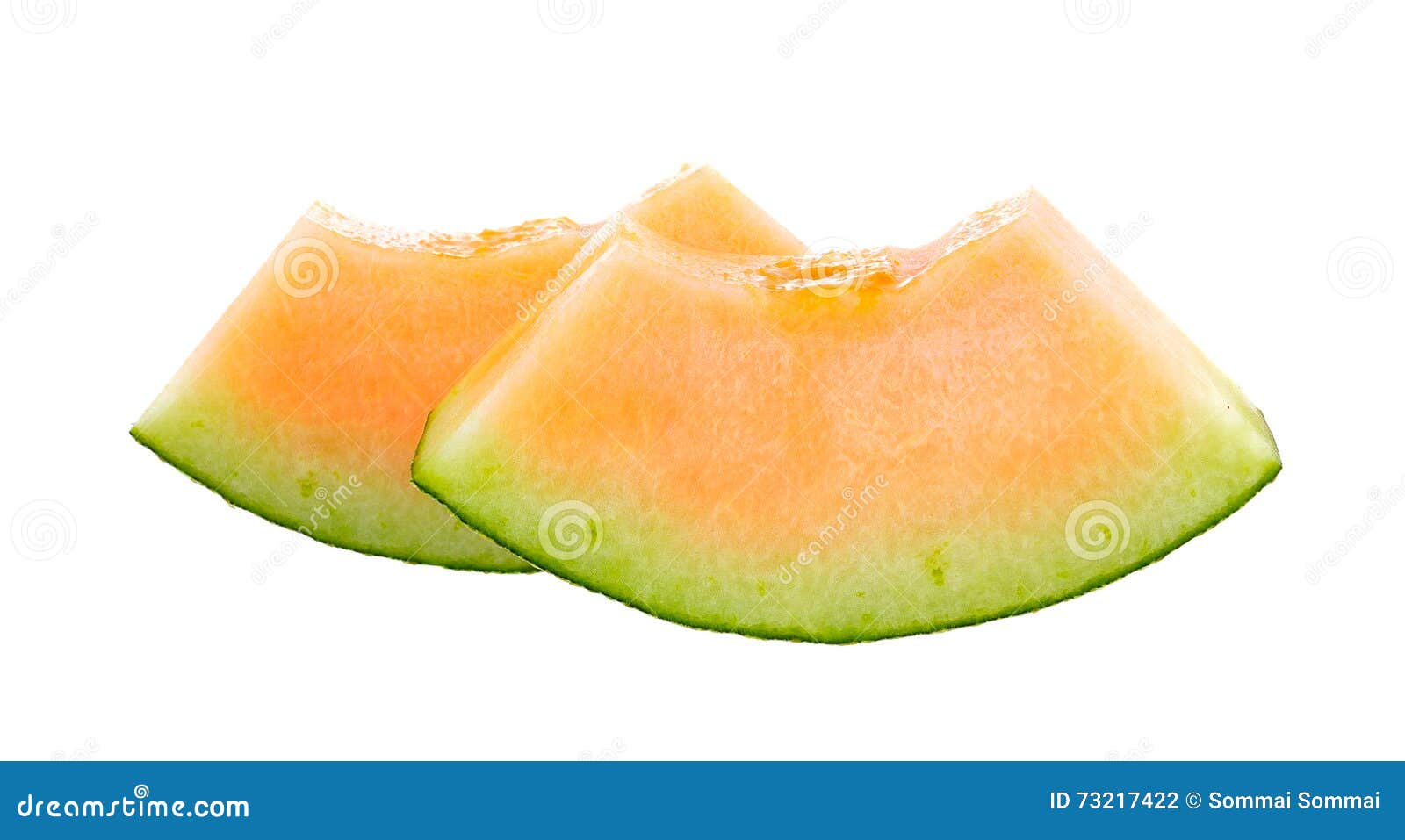 Ripe melon isolated stock photo. Image of fresh, sweet 73217422