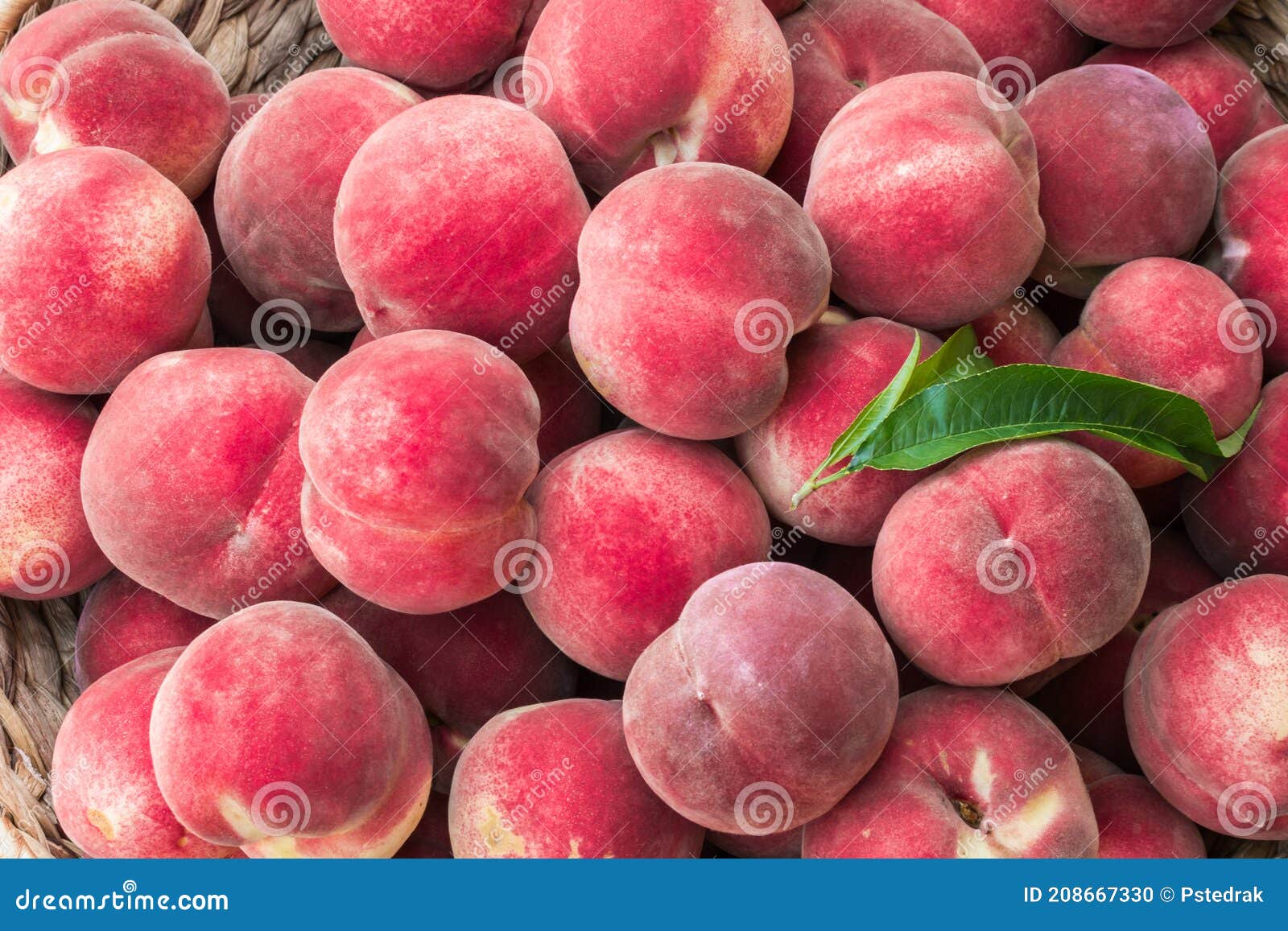 Organic White Peaches