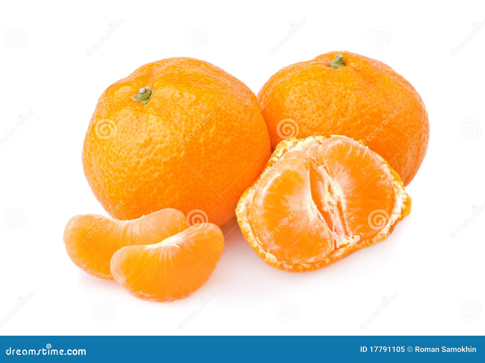 Ripe Tangerines with Slices Stock Image Image of health, nutrition