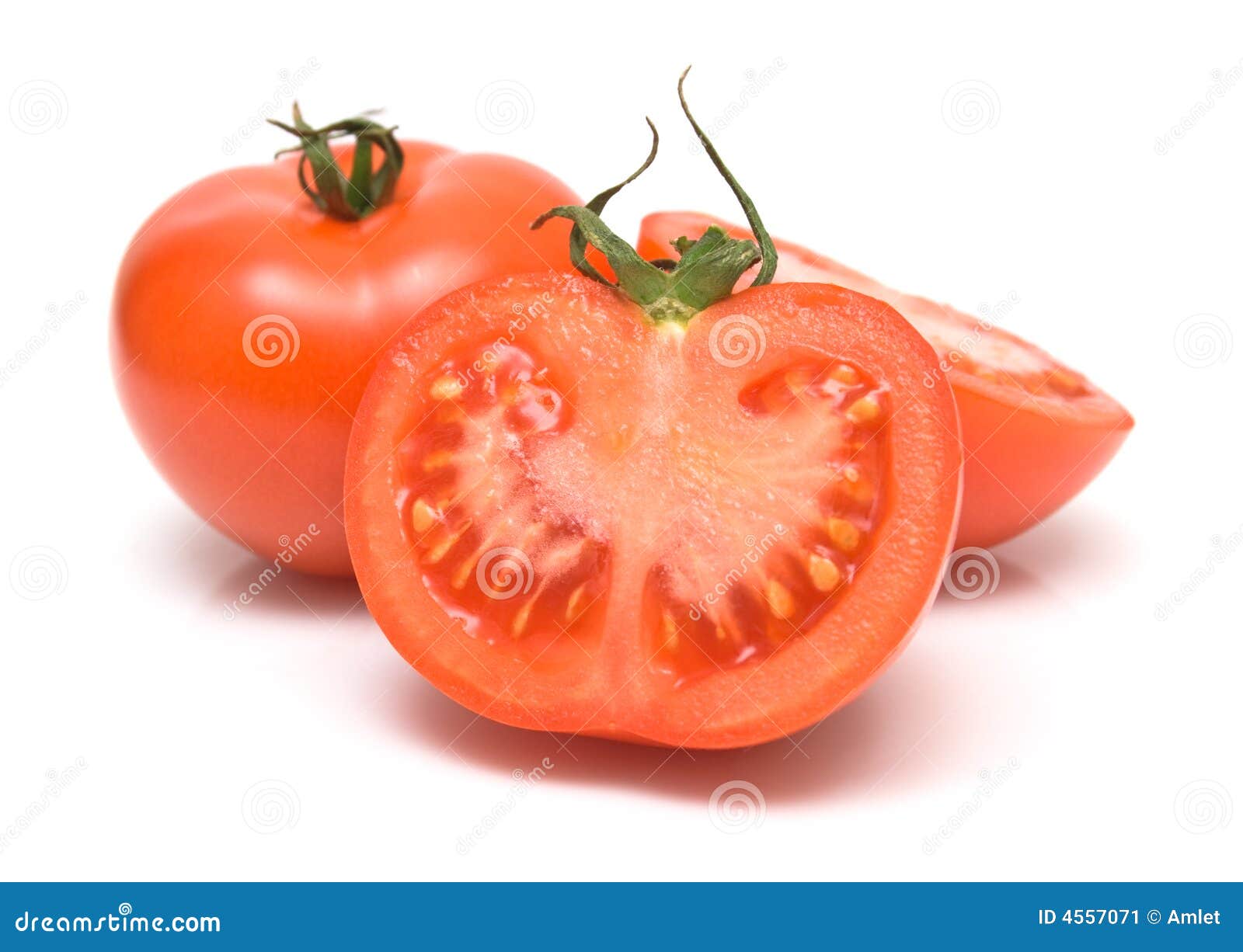 Ripe tomatoes stock image. Image of color, cuted, food 4557071