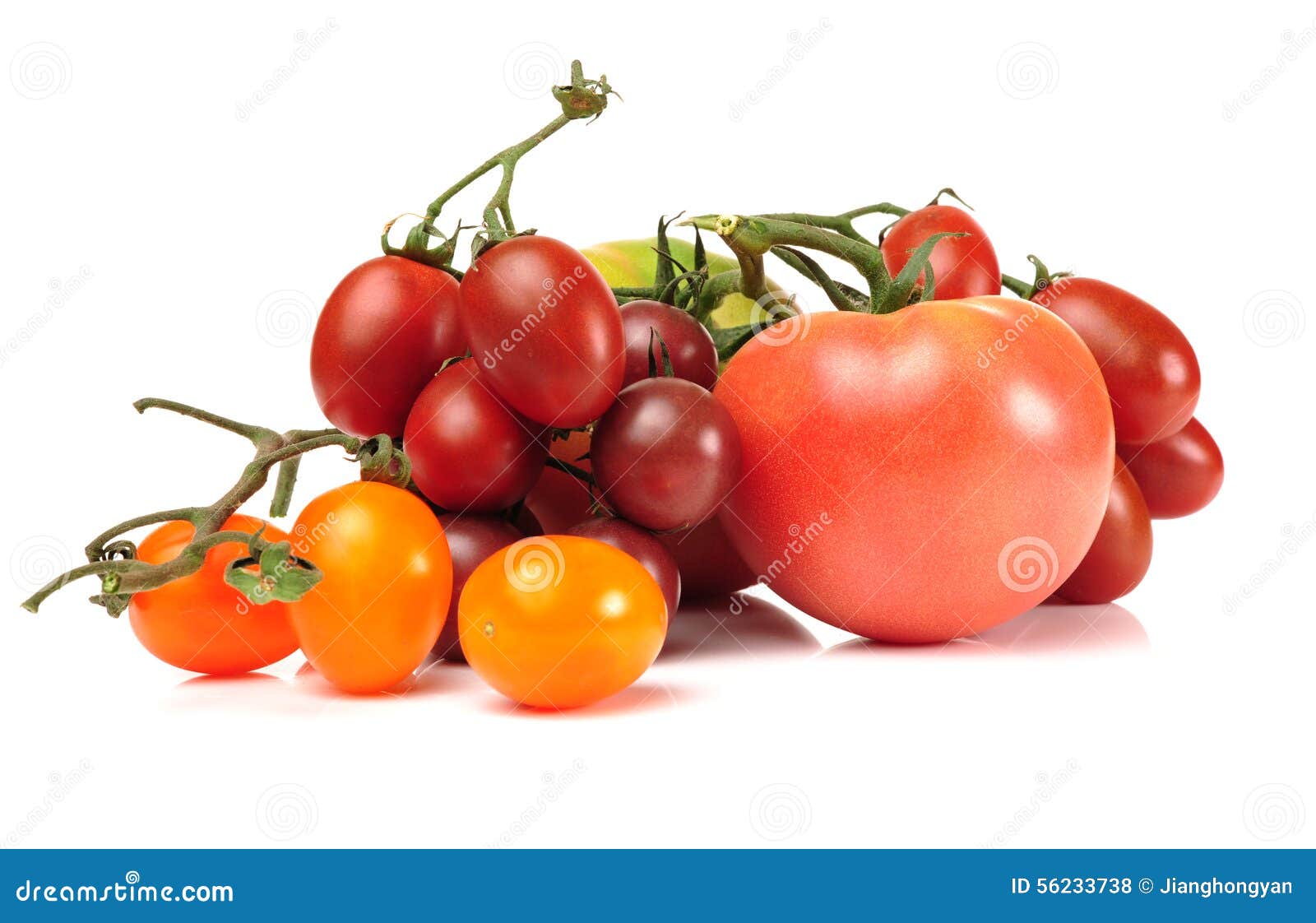 Ripe tomatoes stock photo. Image of diet, organic, snack 56233738