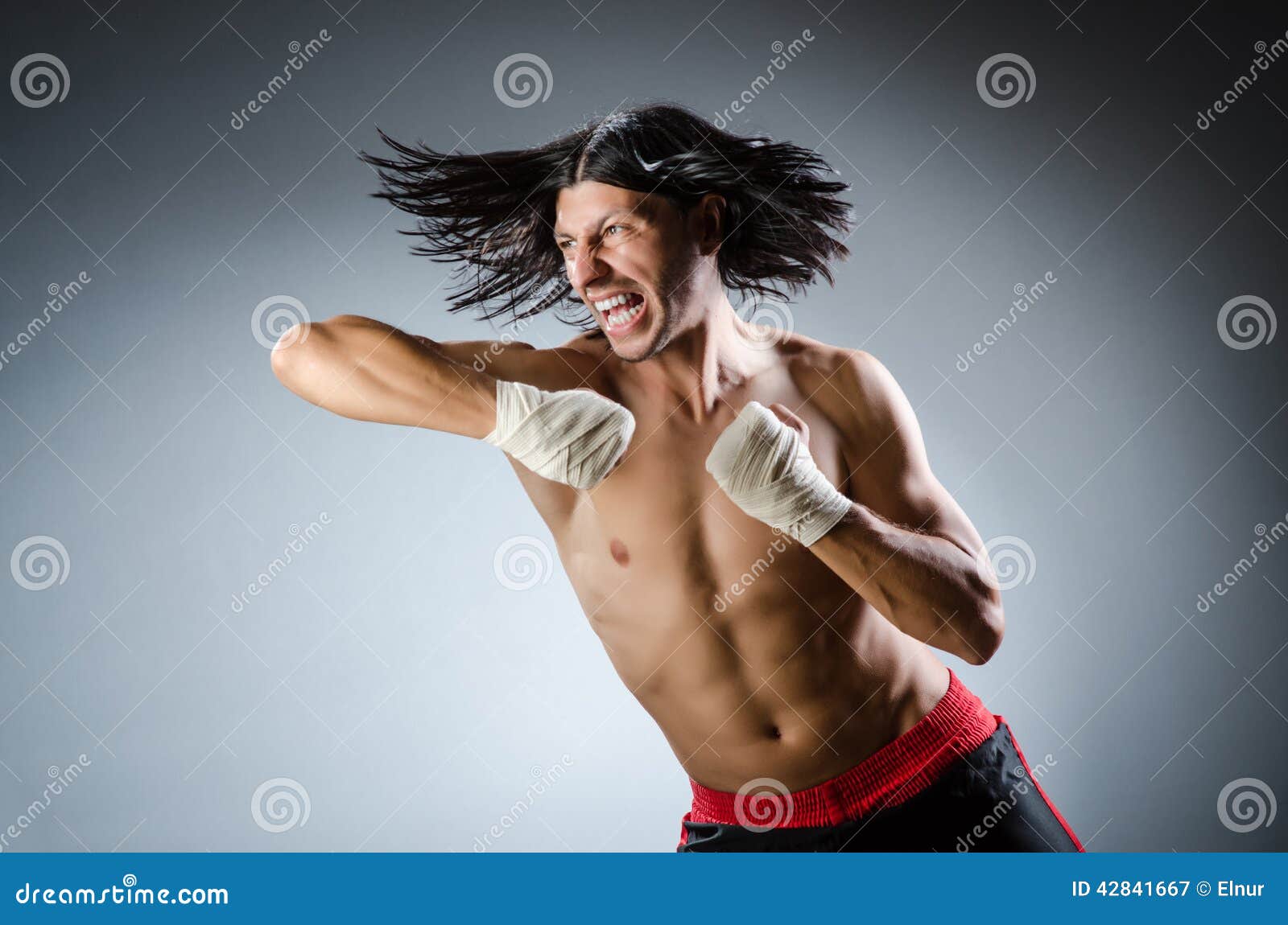 Ripped martial arts expert stock image. Image of fitness 42841667