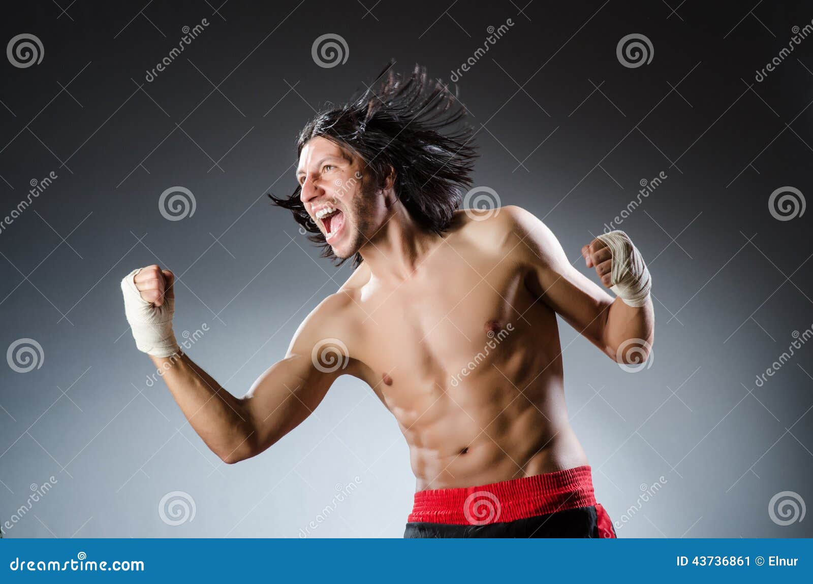 Ripped martial arts expert stock image. Image of fight 43736861