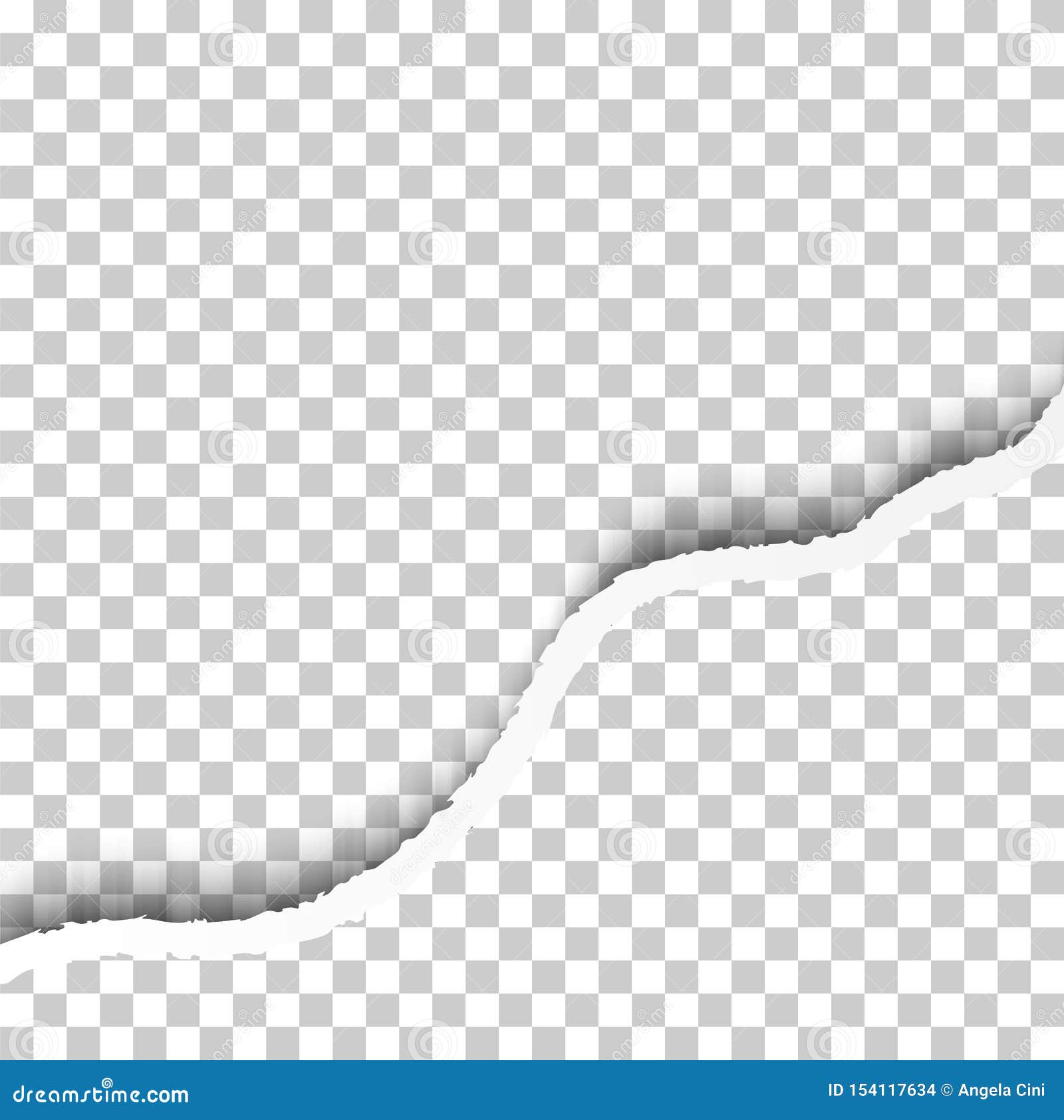 Download Ripped Paper Border With Shadows Isolated On Transparent ...