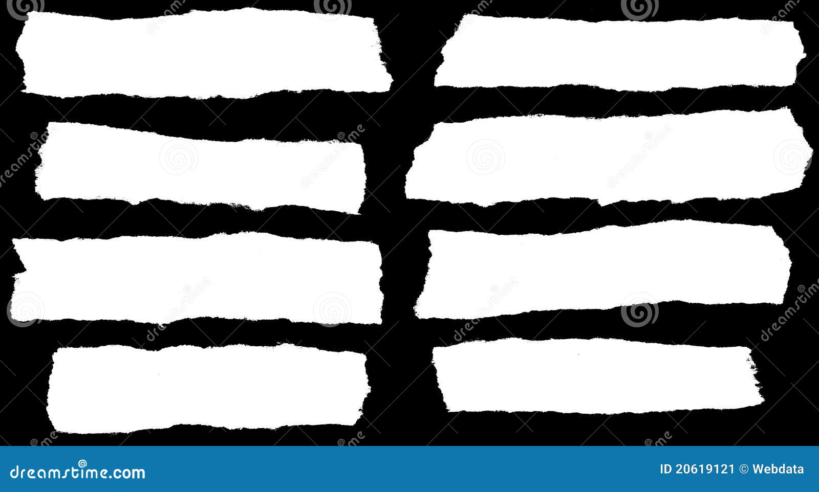Ripped Paper Clip Art Stock Image - Image: 20619121