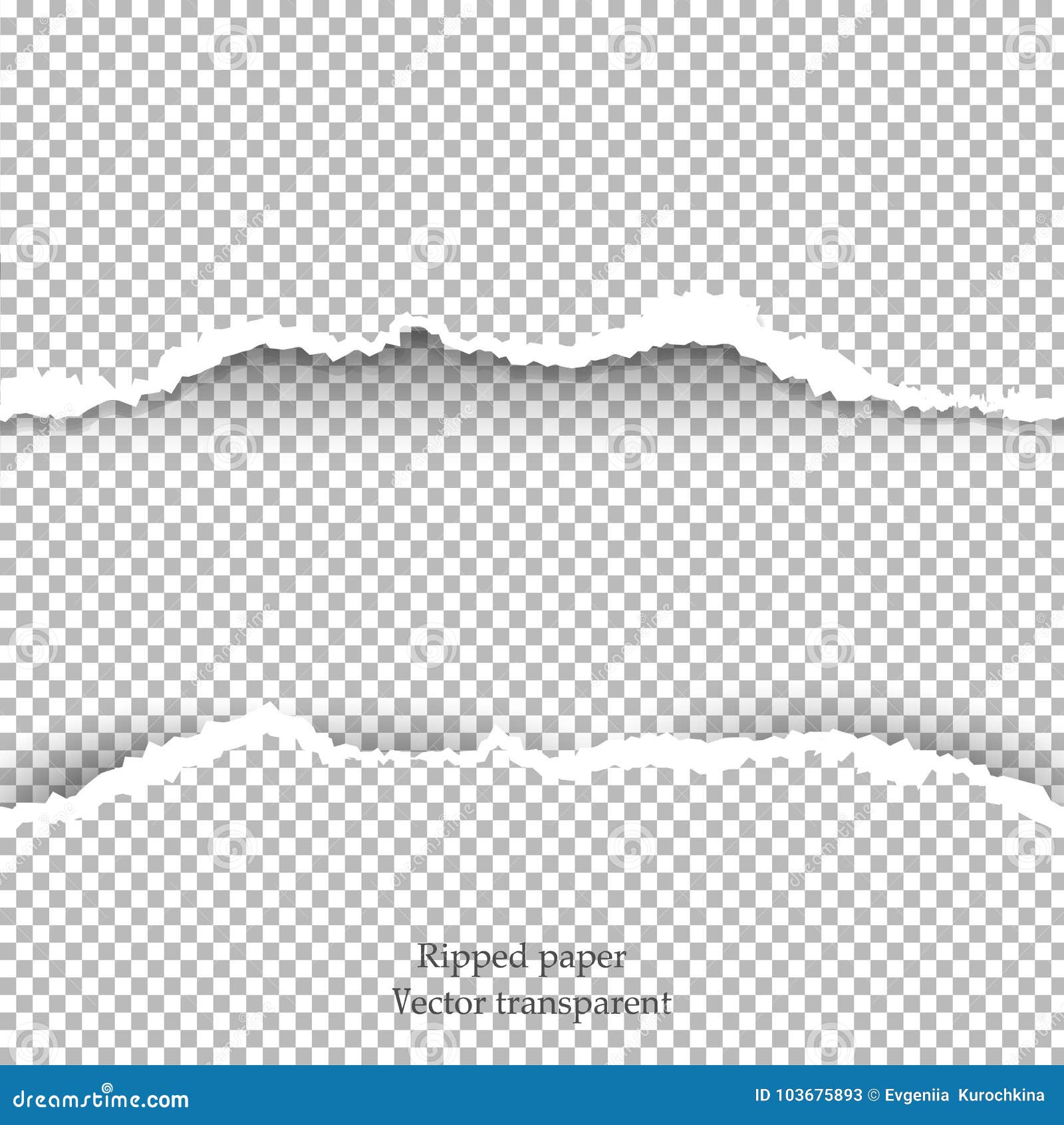 Ripped paper png transparent background