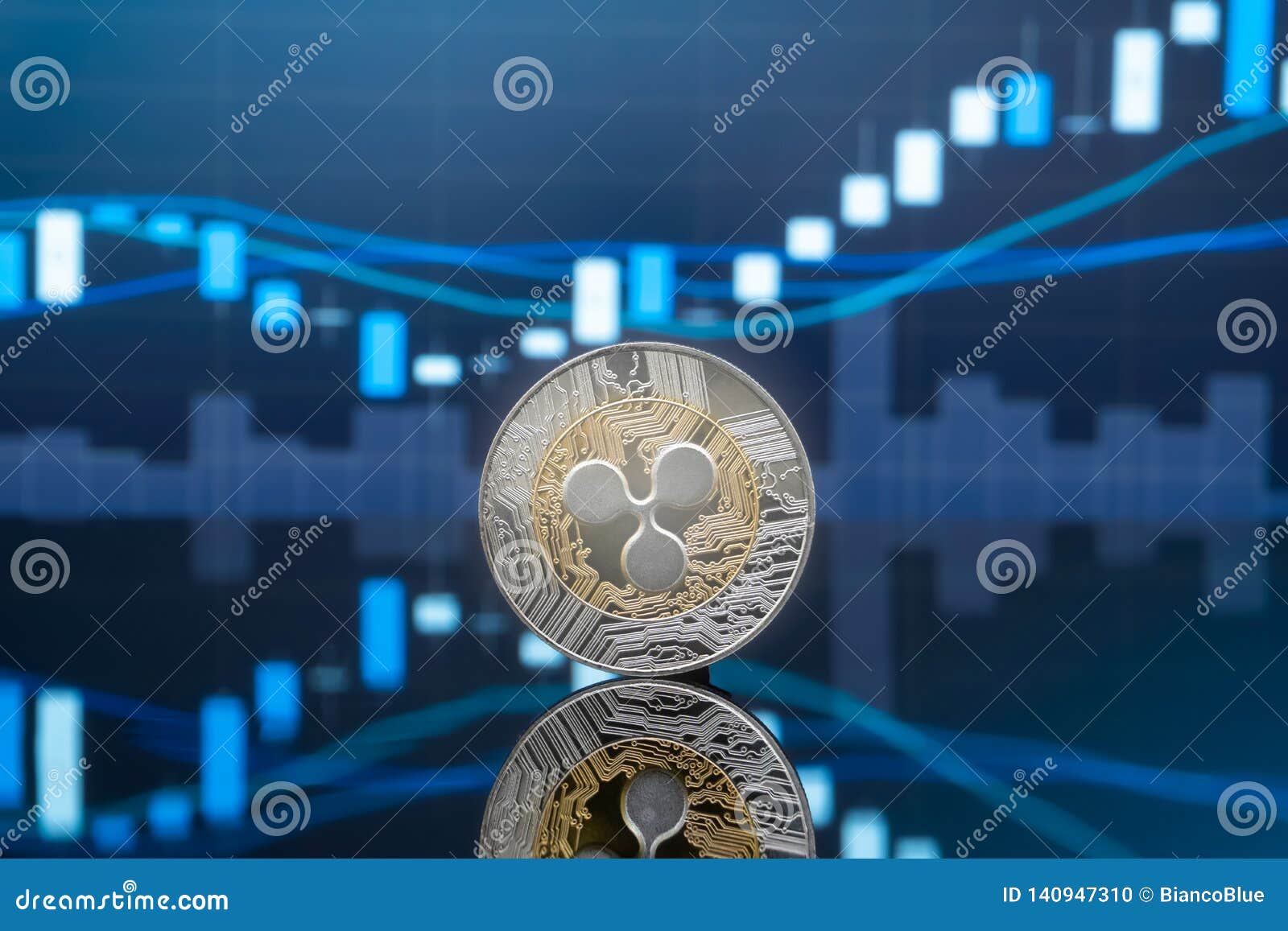 Ripple And Cryptocurrency Investing Concept Stock Photo ...