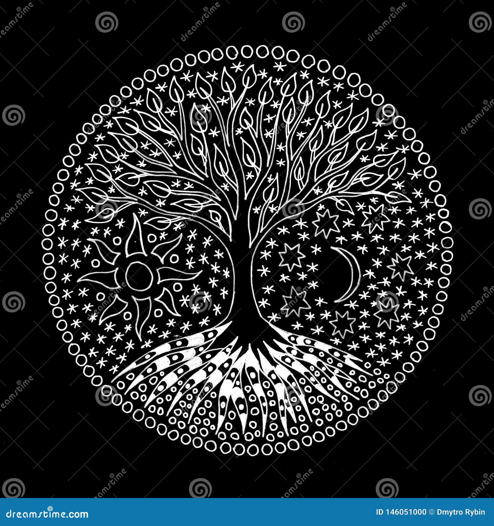 Download Tree Of Life Mandala Layered Svg Free - Free Layered SVG Files