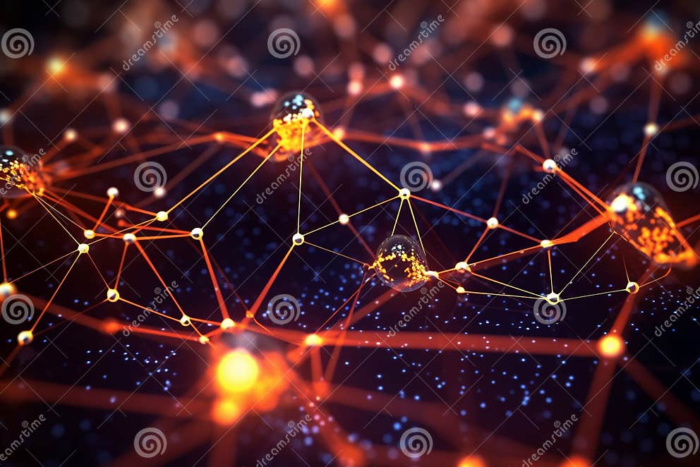 The Rise of AI: Depicting Artificial Intelligence in the Modern Era Stock Illustration 