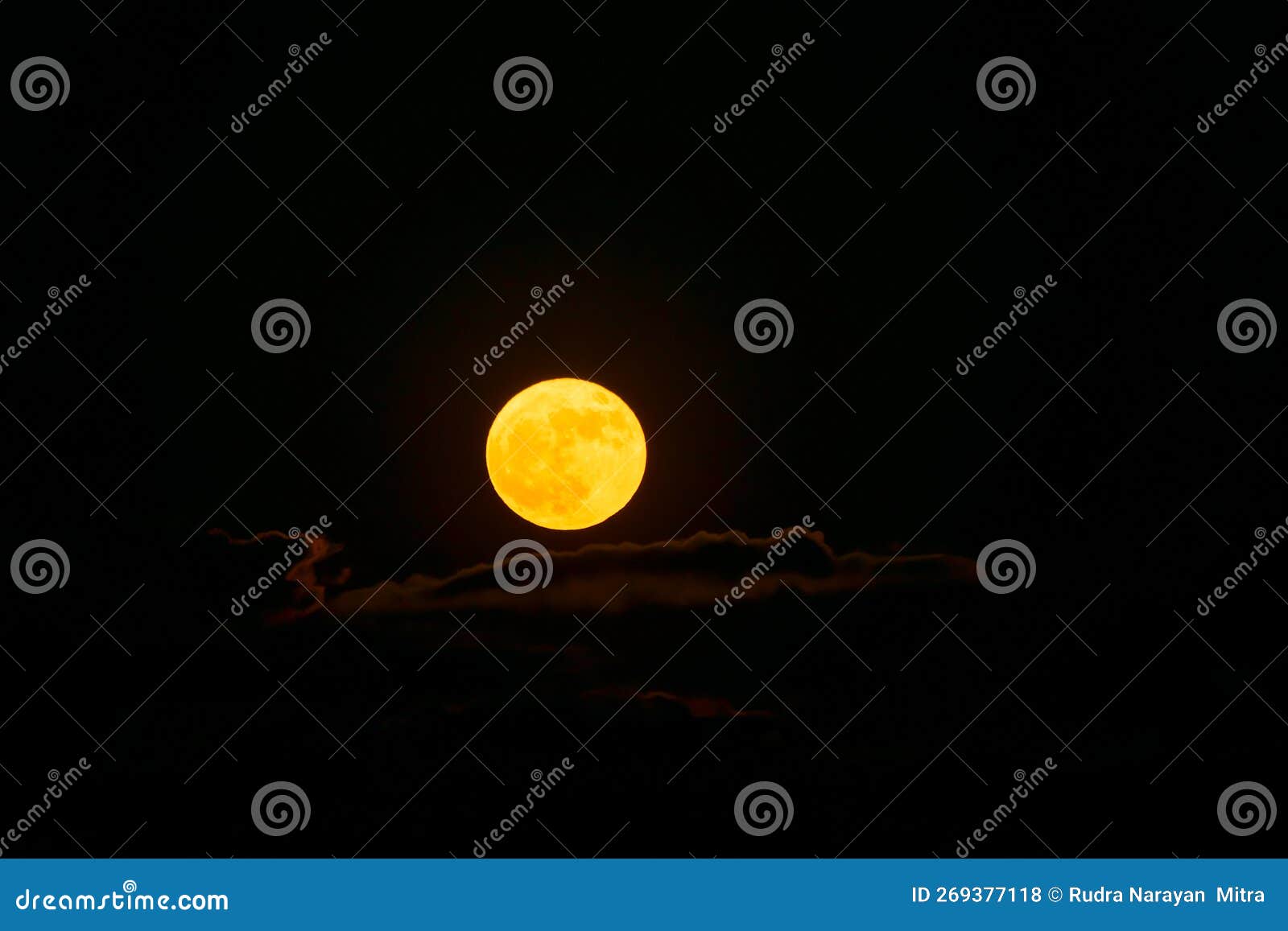 Rise of the Orange Moon, Harvest Moon or the Hunter S Moon, Over the