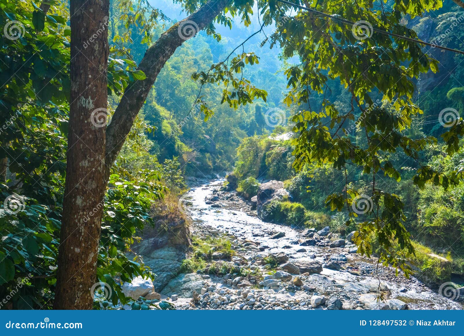 Rishi Khola Reshi River Khola in Nepali Meaning a Small Stream Stock Photo  - Image of resorts, name: 128497532