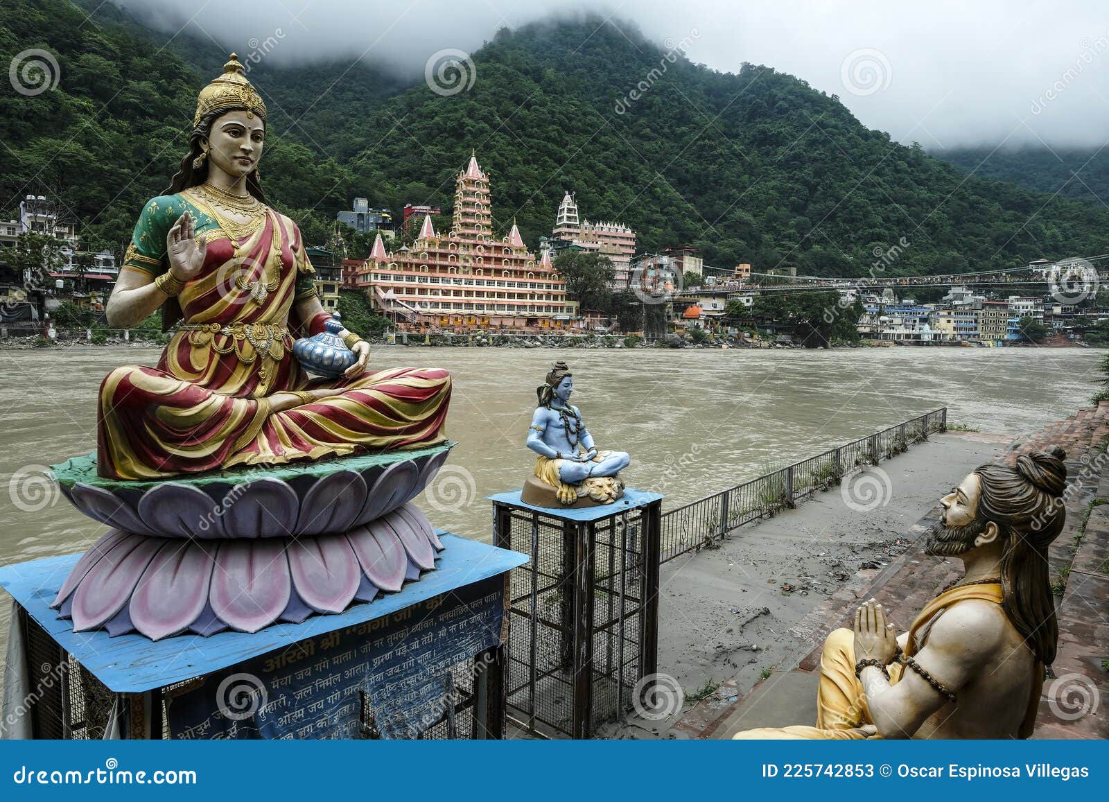 Rishikesh in Uttarakhand, India Editorial Stock Photo - Image of peace, mysticism: 225742853
