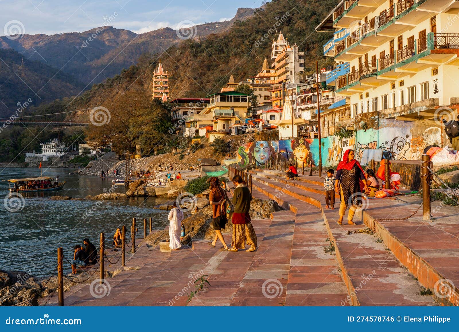 Rishikesh Uttarakhand India June 21st 2023view Stock Photo 2321706237 | Shutterstock