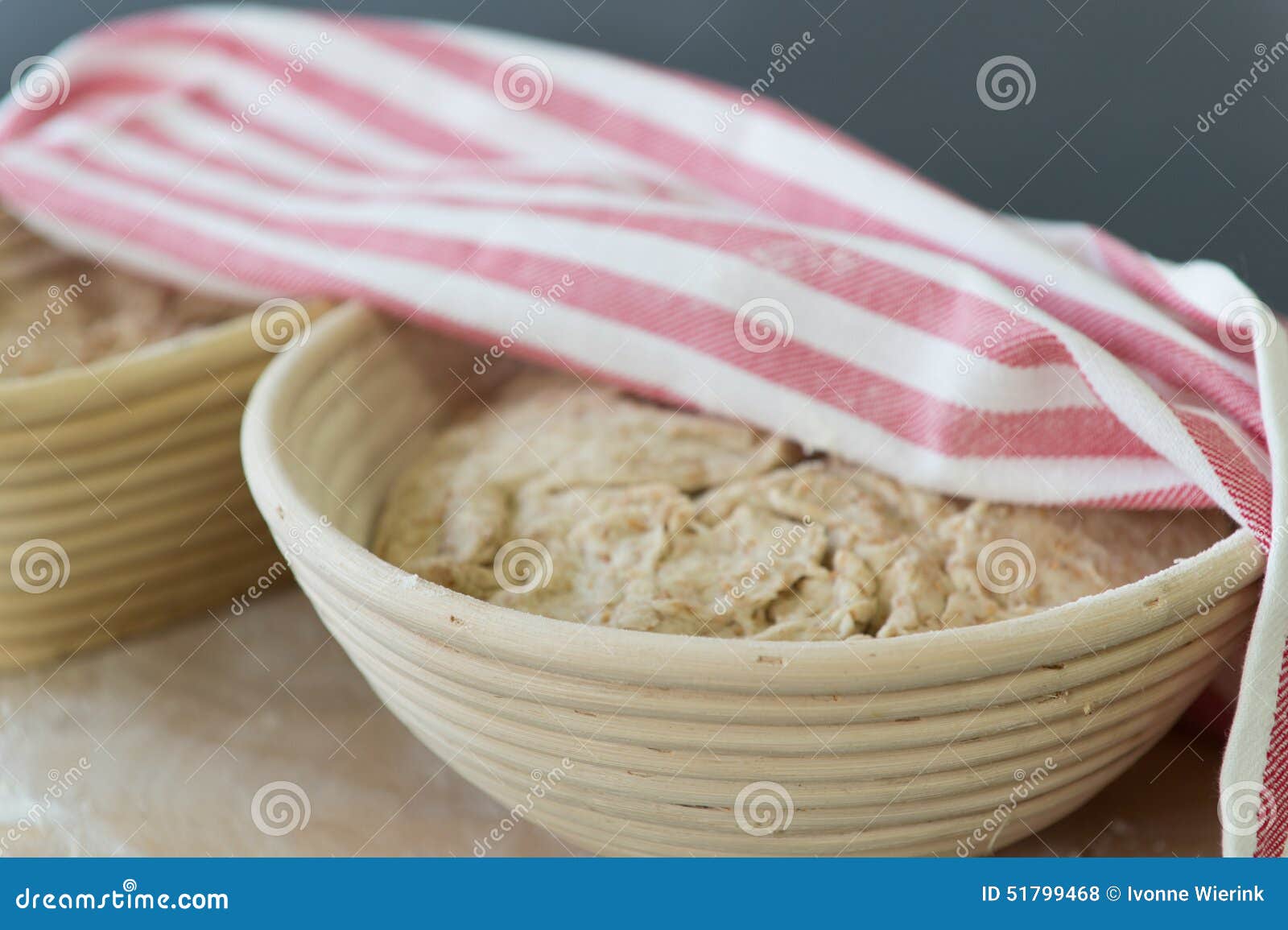 Rising bread dough stock photo. Image of dough, flour 51799468