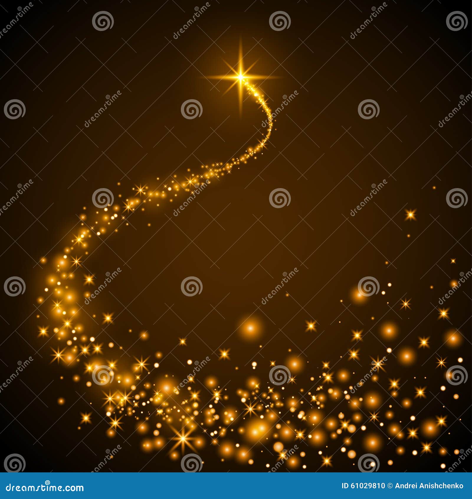 Rising star stock vector. Illustration of rising, bright - 61029810