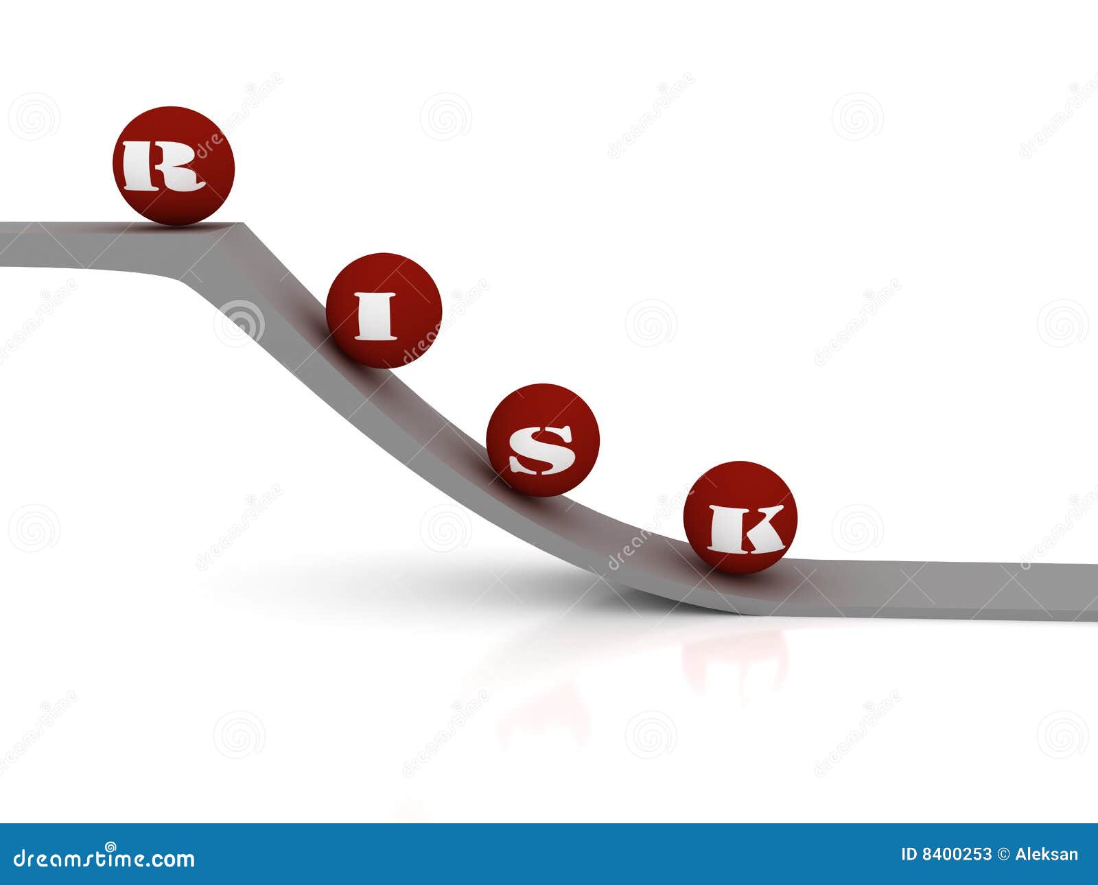 Risk stock illustration. Illustration of failure, text - 8400253
