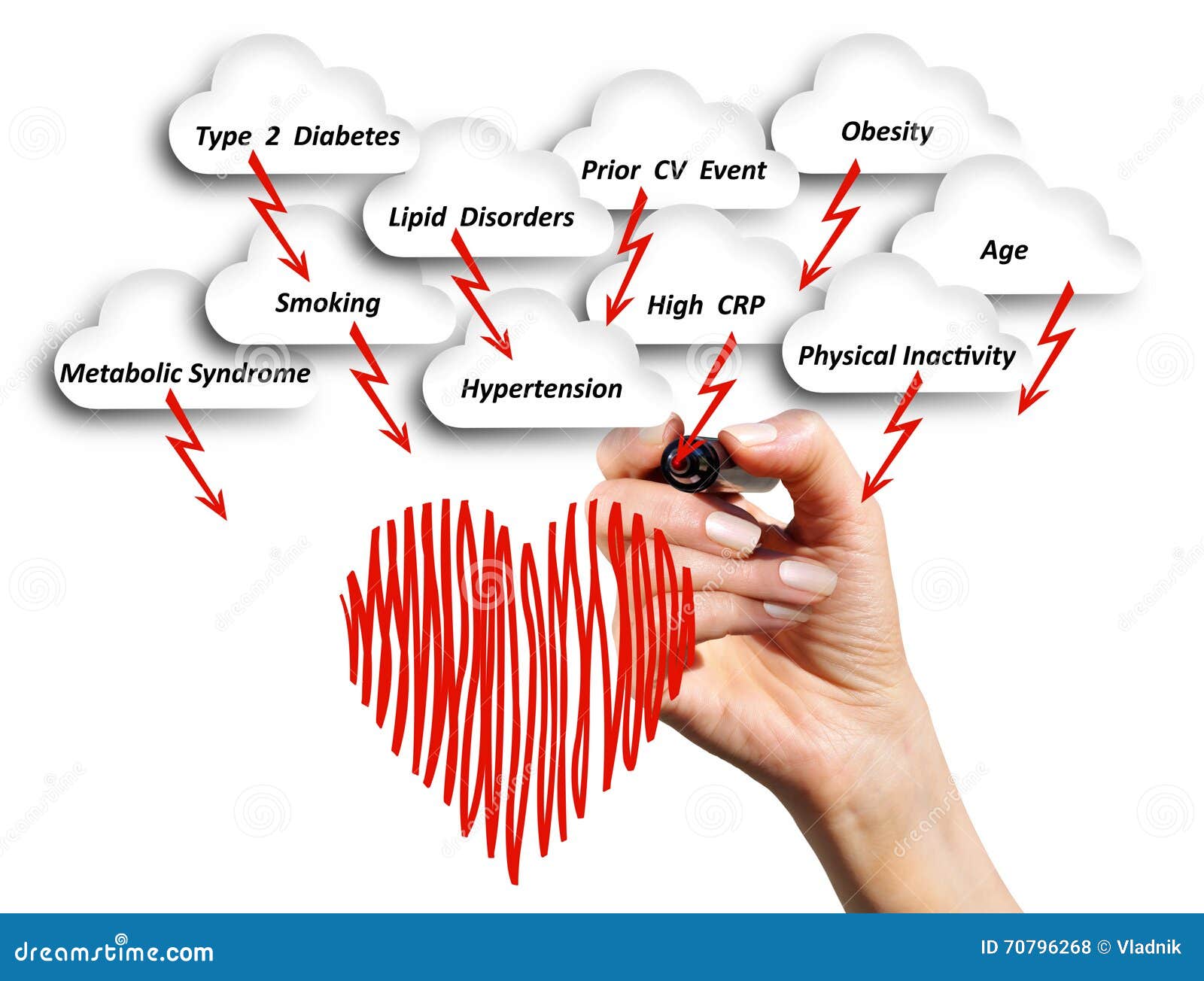 the risk of cardiovascular disease