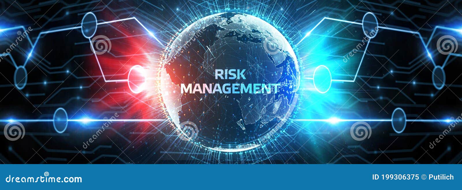 Risk Management and Assessment for Business Investment Concept