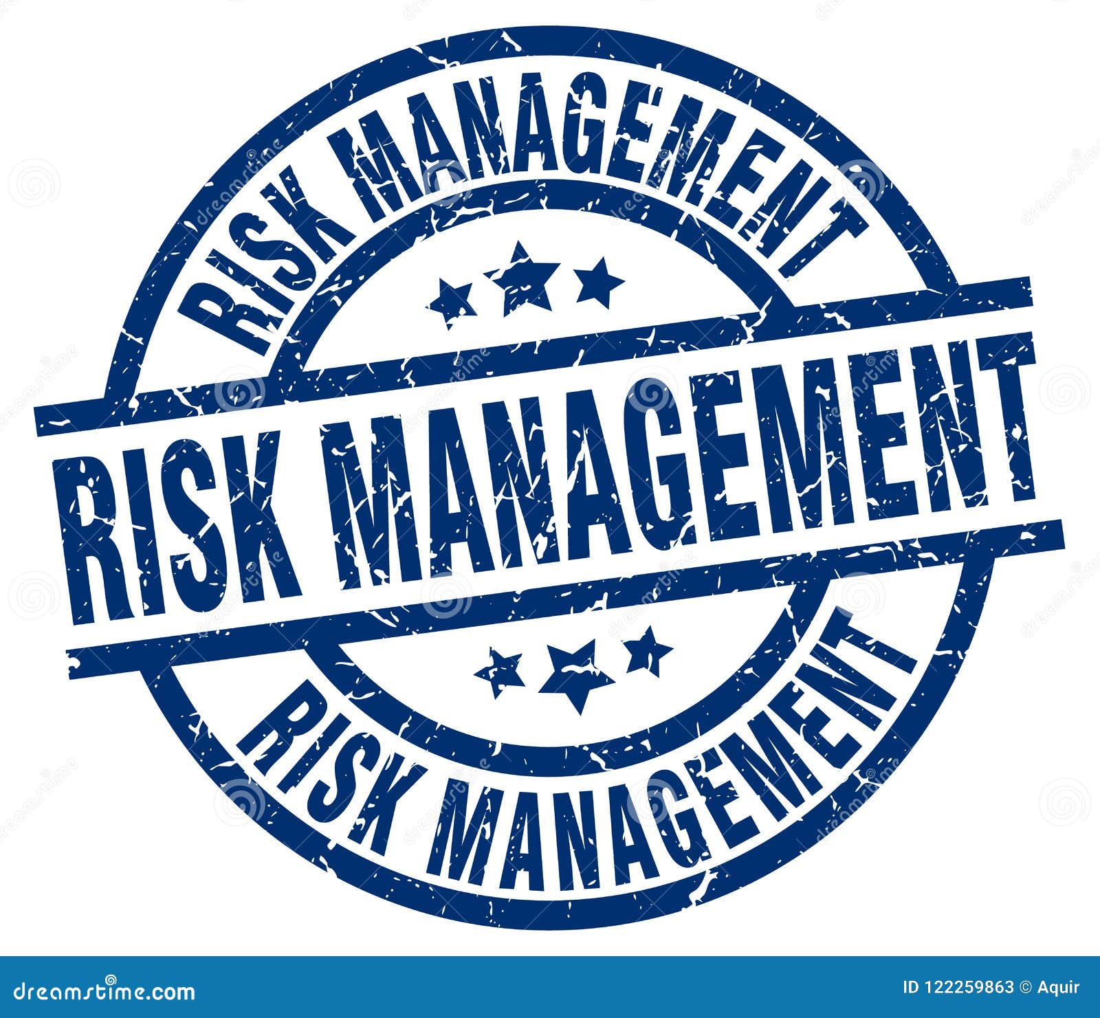 Risk management stamp stock vector. Illustration of grungy - 122259863