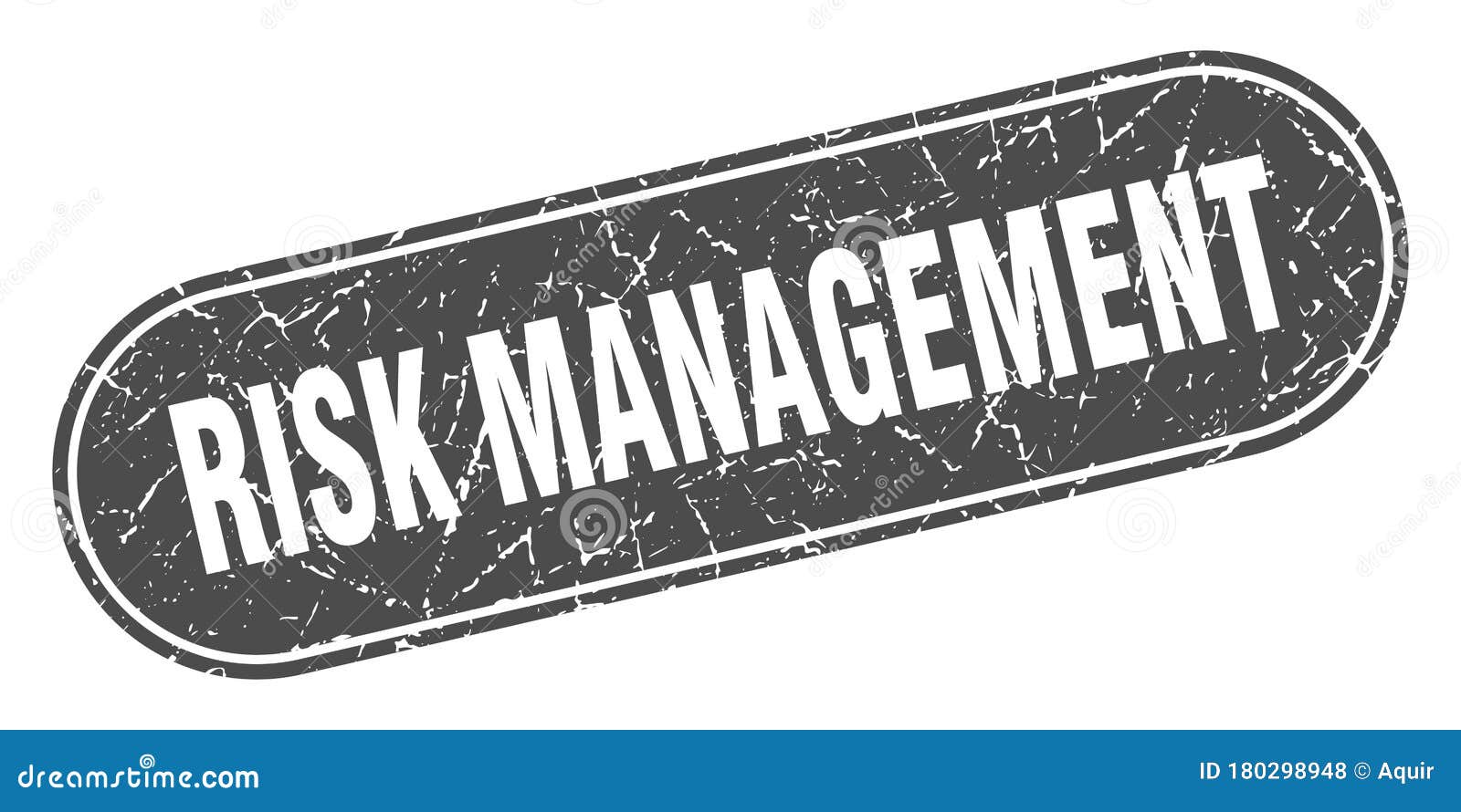 Risk Management Sign. Risk Management Grunge Stamp Stock Vector
