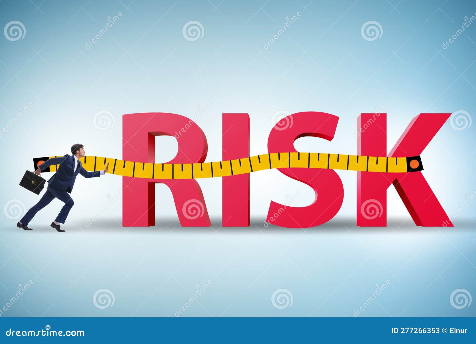 Risk Measurement and Assessment Concept Stock Image - Image of diagram ...