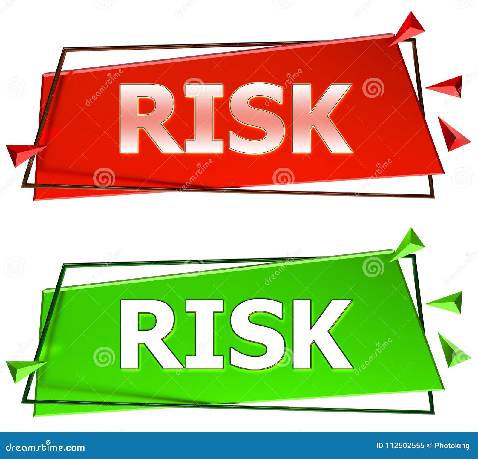 Risk sign stock illustration. Illustration of conceptual - 112502555