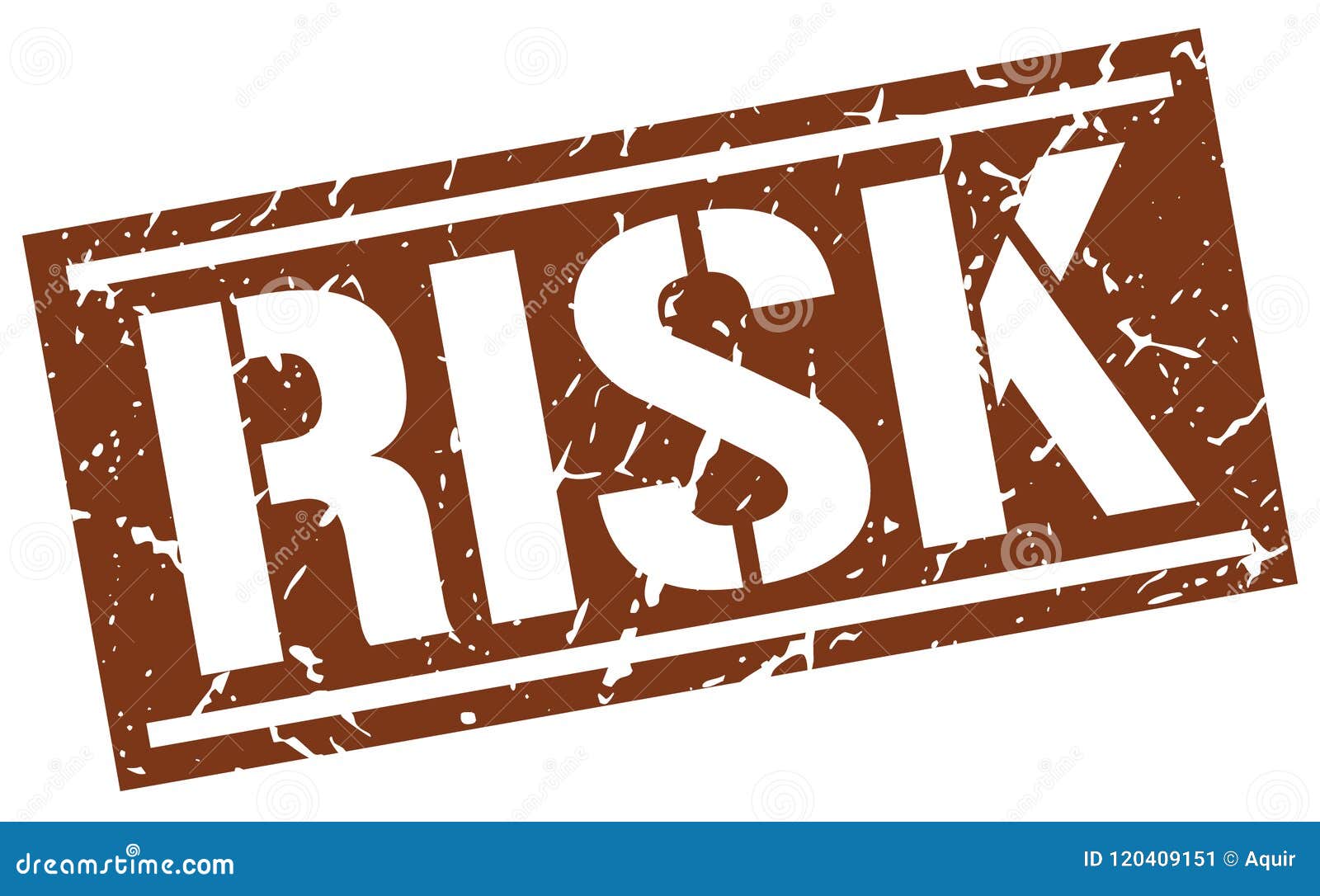 Risk stamp stock vector. Illustration of stamp, rubber - 120409151