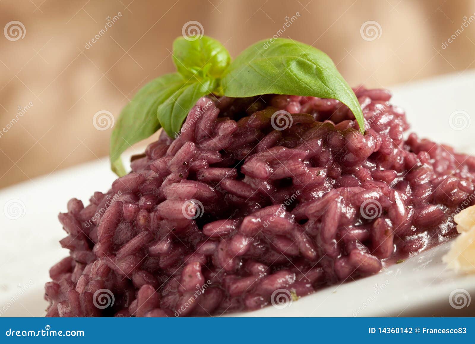 Risotto with Red Wine stock photo. Image of gastronomy 14360142