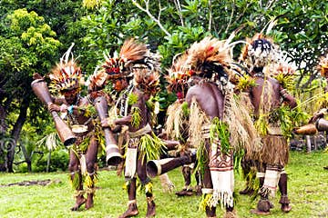 Ritual Dance in Papuan Tribe Editorial Stock Image - Image of folk ...