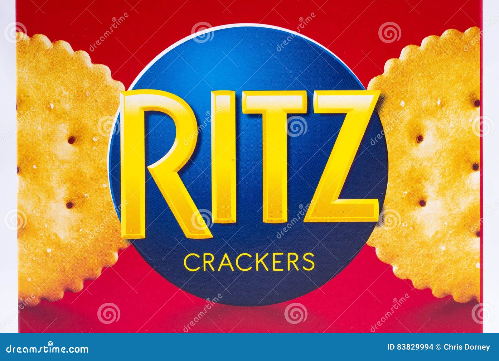 Ritz Crackers Logo immagine stock editoriale. Immagine di
