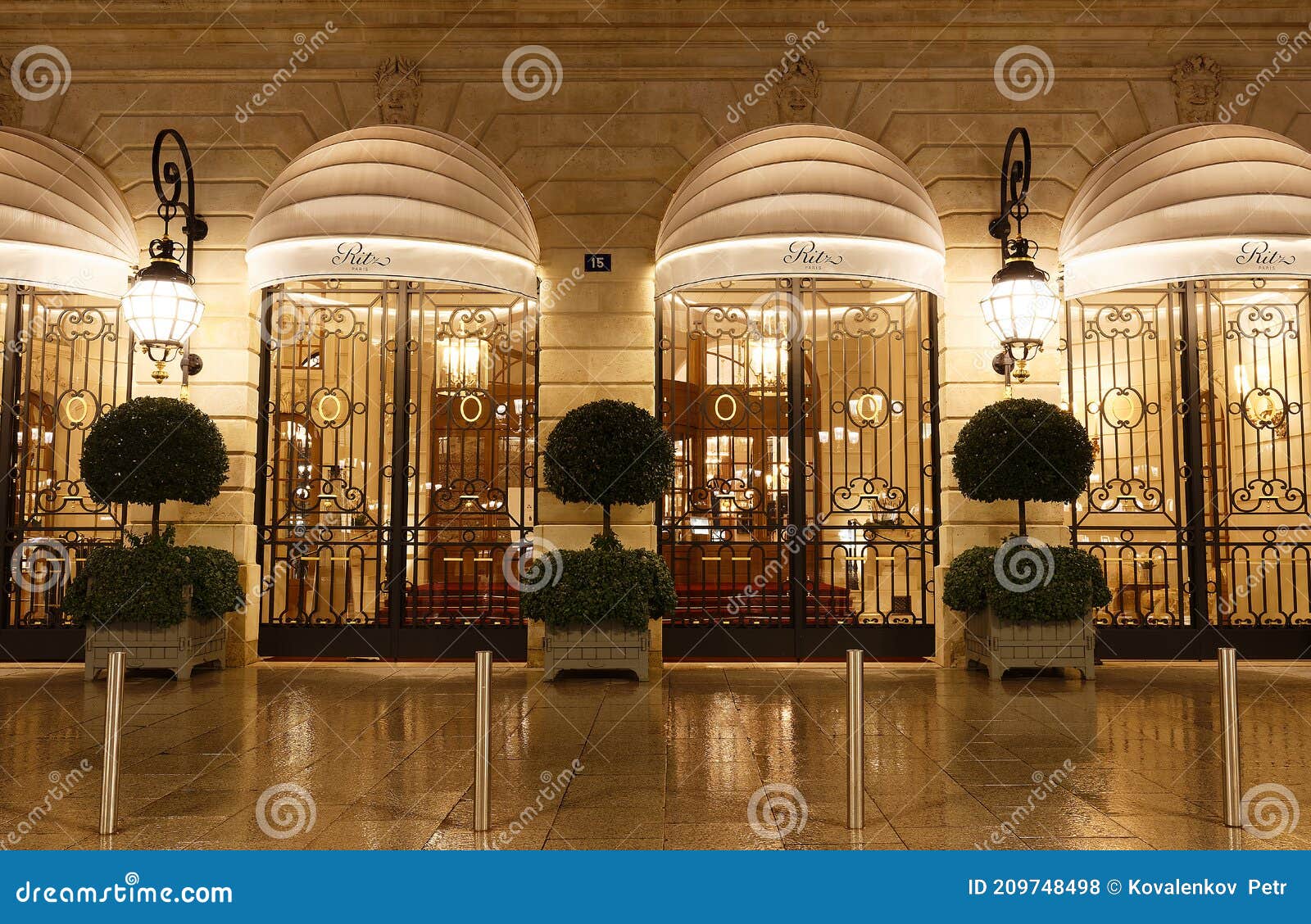 Hotel Ritz - Place Vendome - Paris - France 