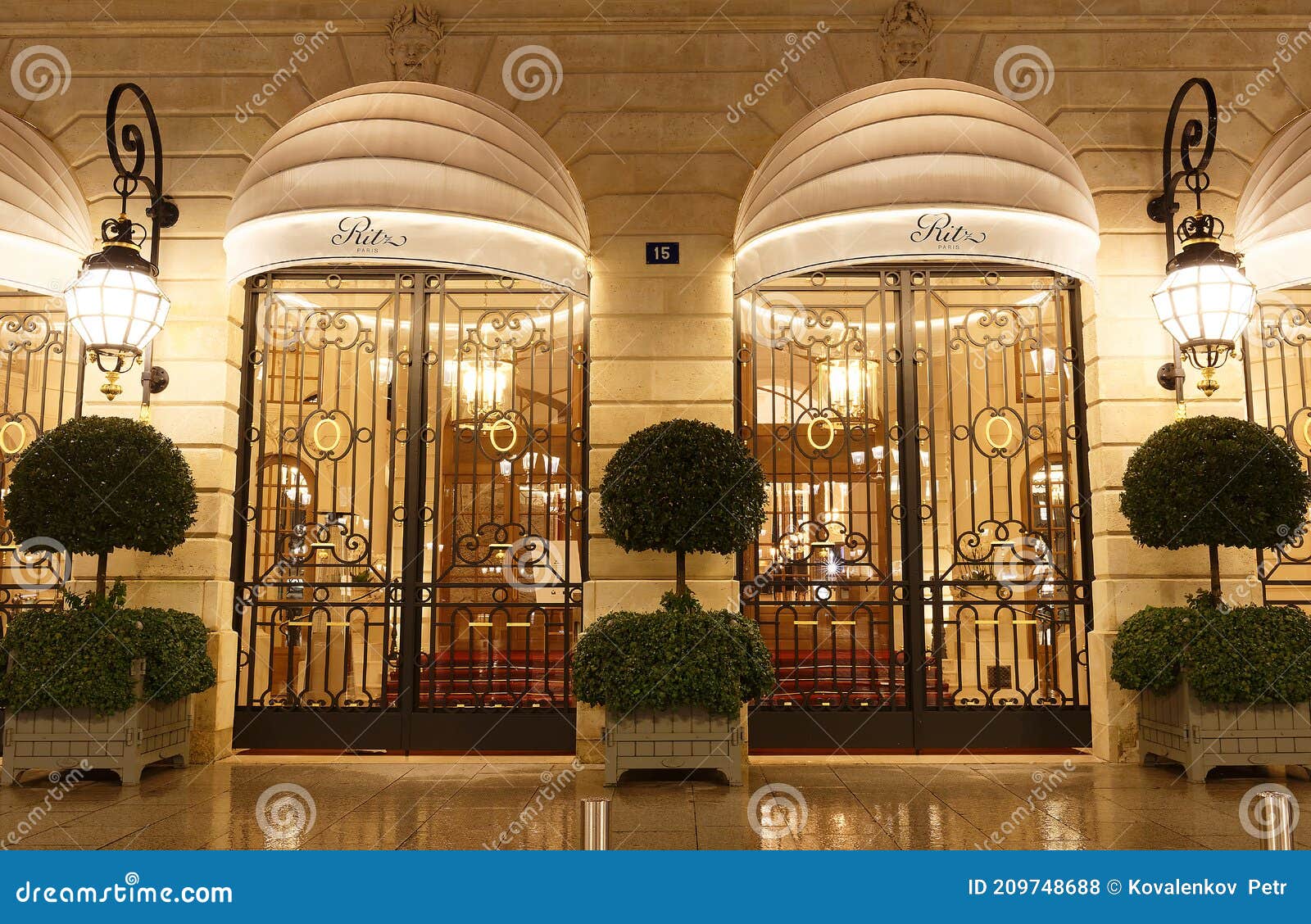 Hotel Ritz - Place Vendome - Paris - France 